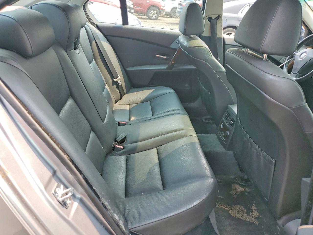 2007 Bmw 530 Xi Gray vin: WBANF73537CU24282