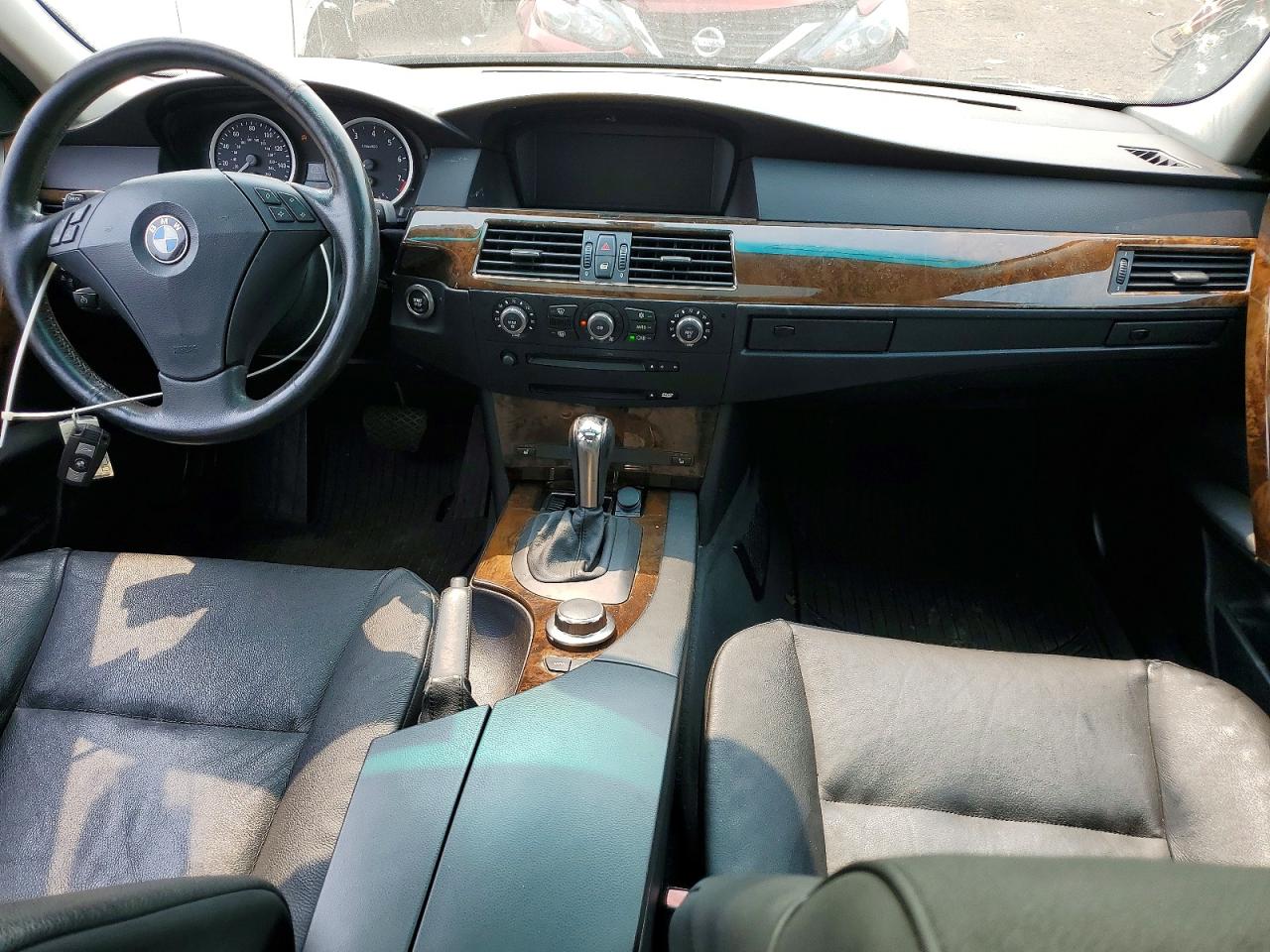 2007 Bmw 530 Xi Gray vin: WBANF73537CU24282
