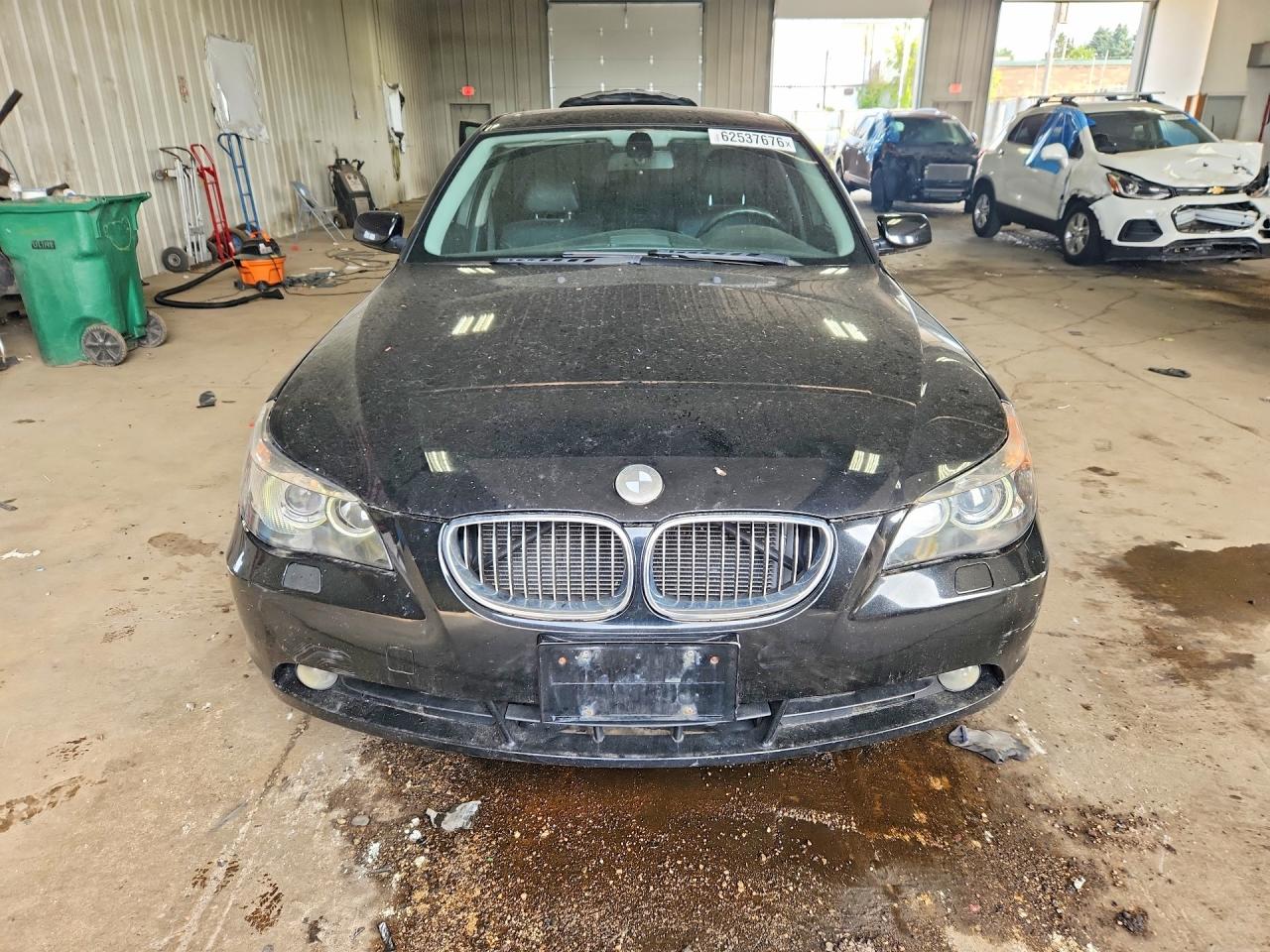 2007 Bmw 530 Xi Black vin: WBANF73537CY17974