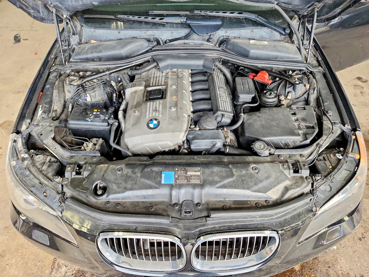 2007 Bmw 530 Xi Black vin: WBANF73537CY17974
