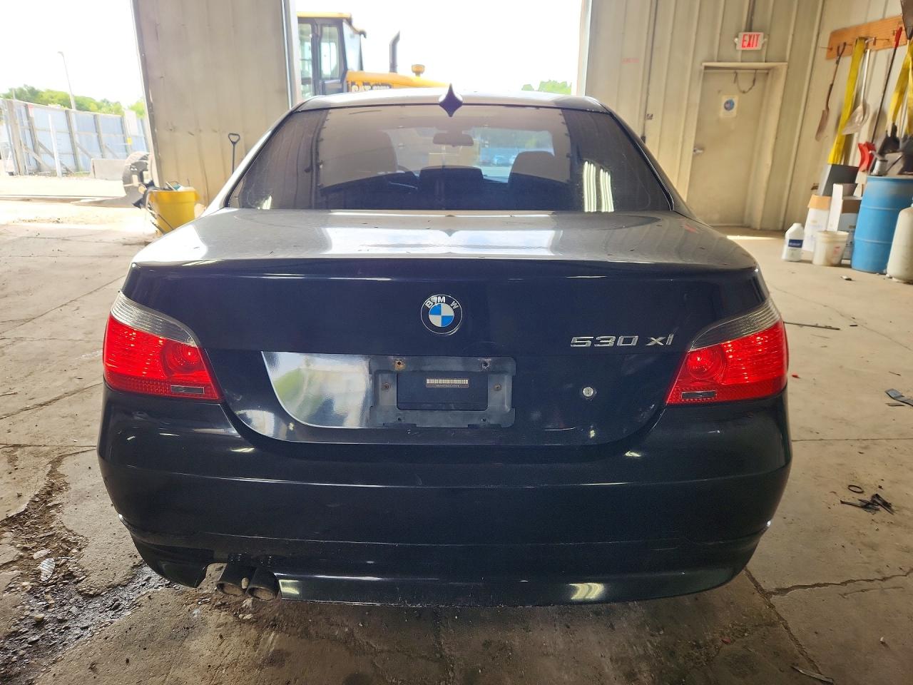2007 Bmw 530 Xi Black vin: WBANF73537CY17974