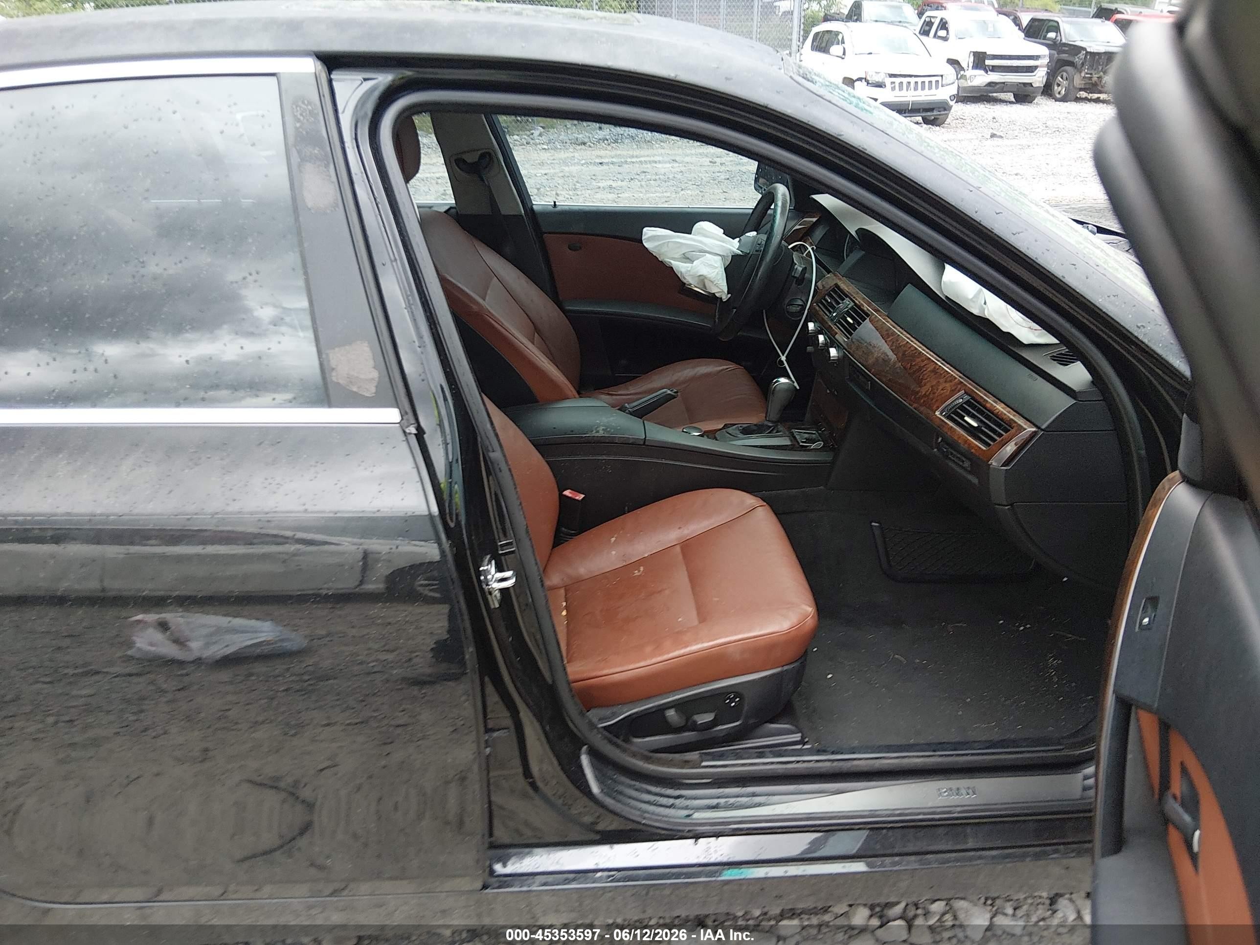 2007 Bmw 530xi   Black vin: WBANF73547CY18115
