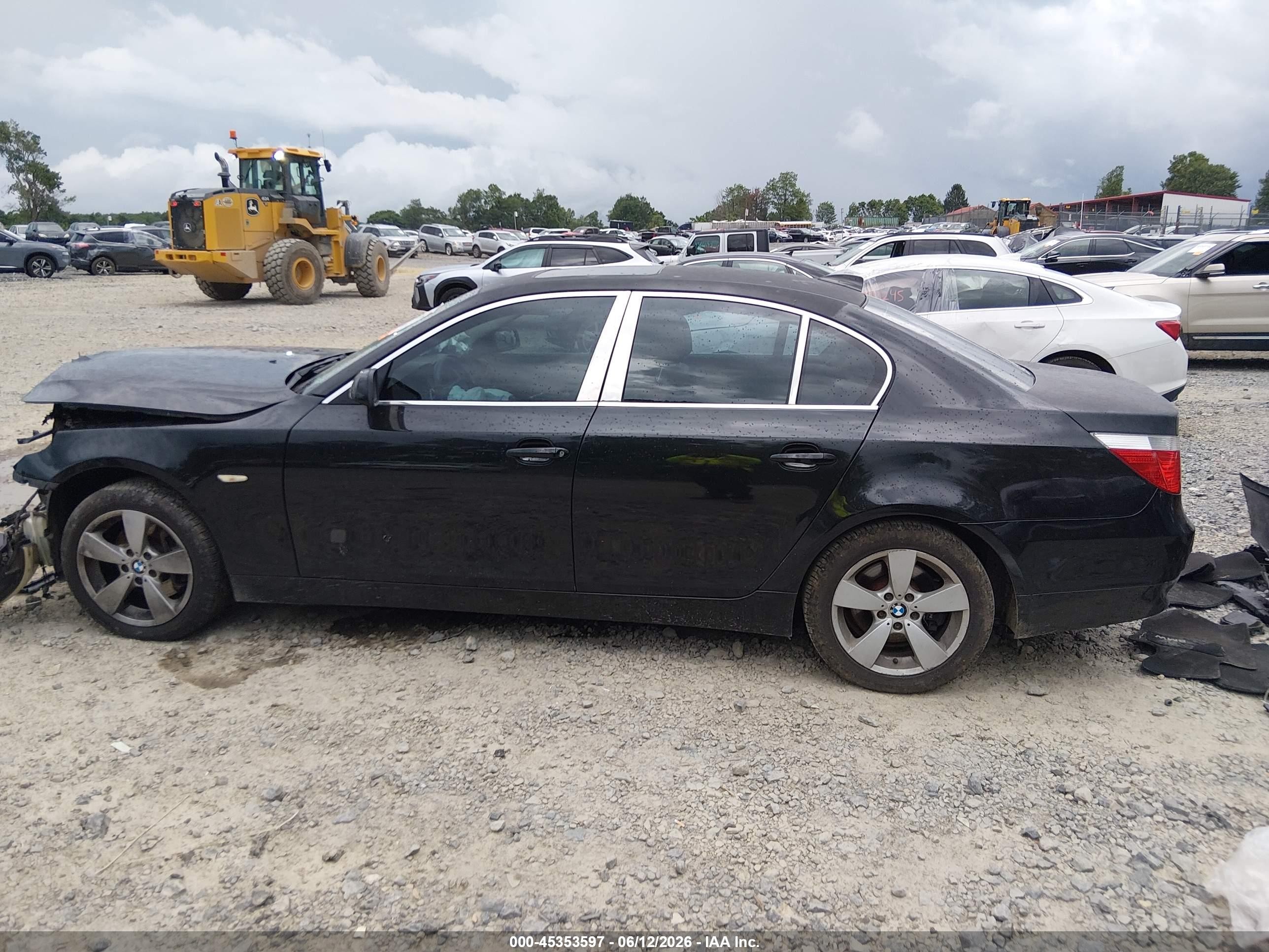 2007 Bmw 530xi   Black vin: WBANF73547CY18115