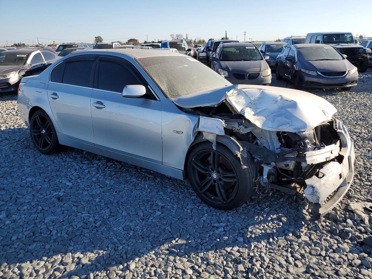 2006 Bmw 530 Xi Серебряный vin: WBANF73556CG65889