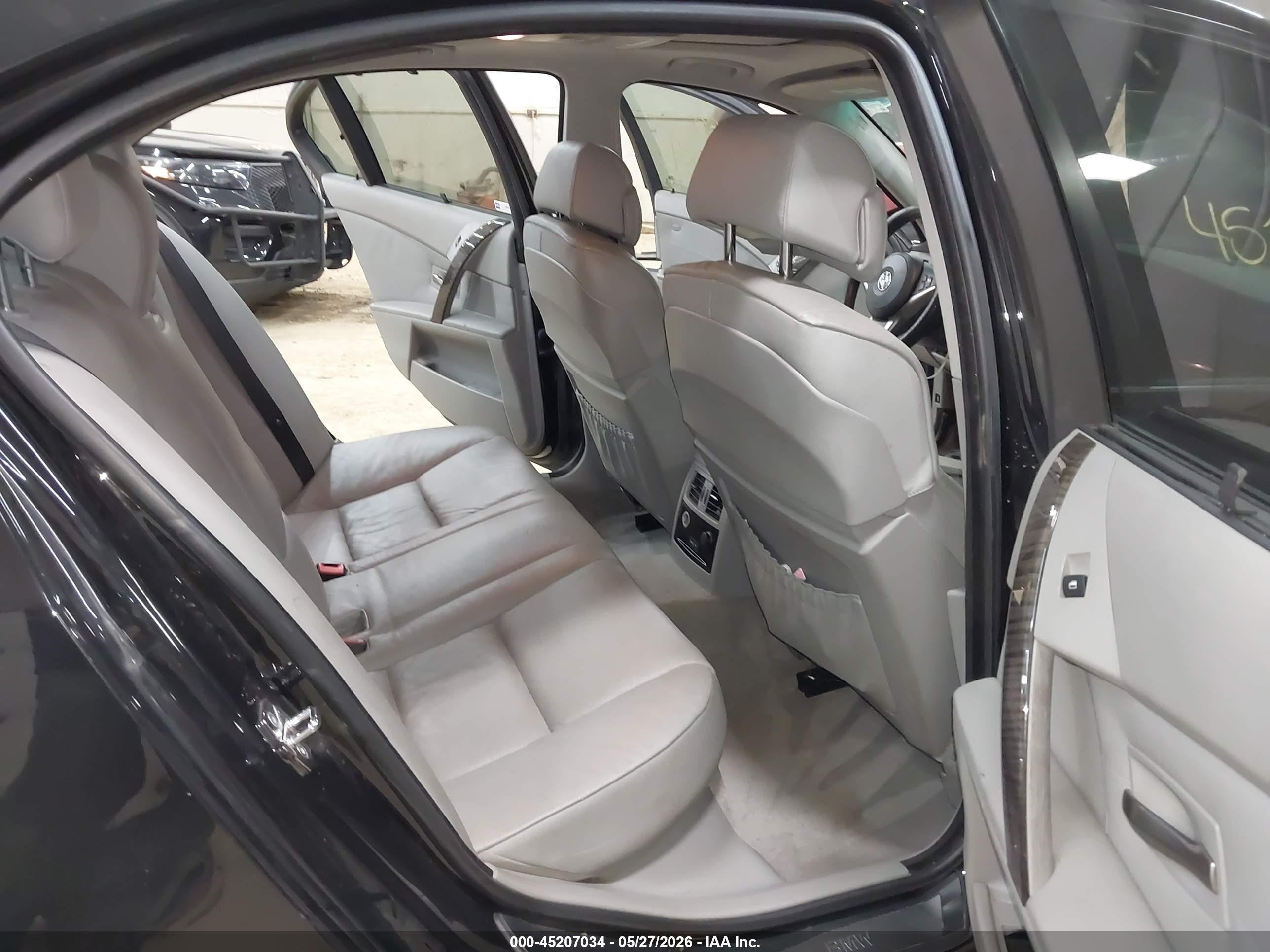 2007 Bmw 530xi   Black vin: WBANF73557CU24591
