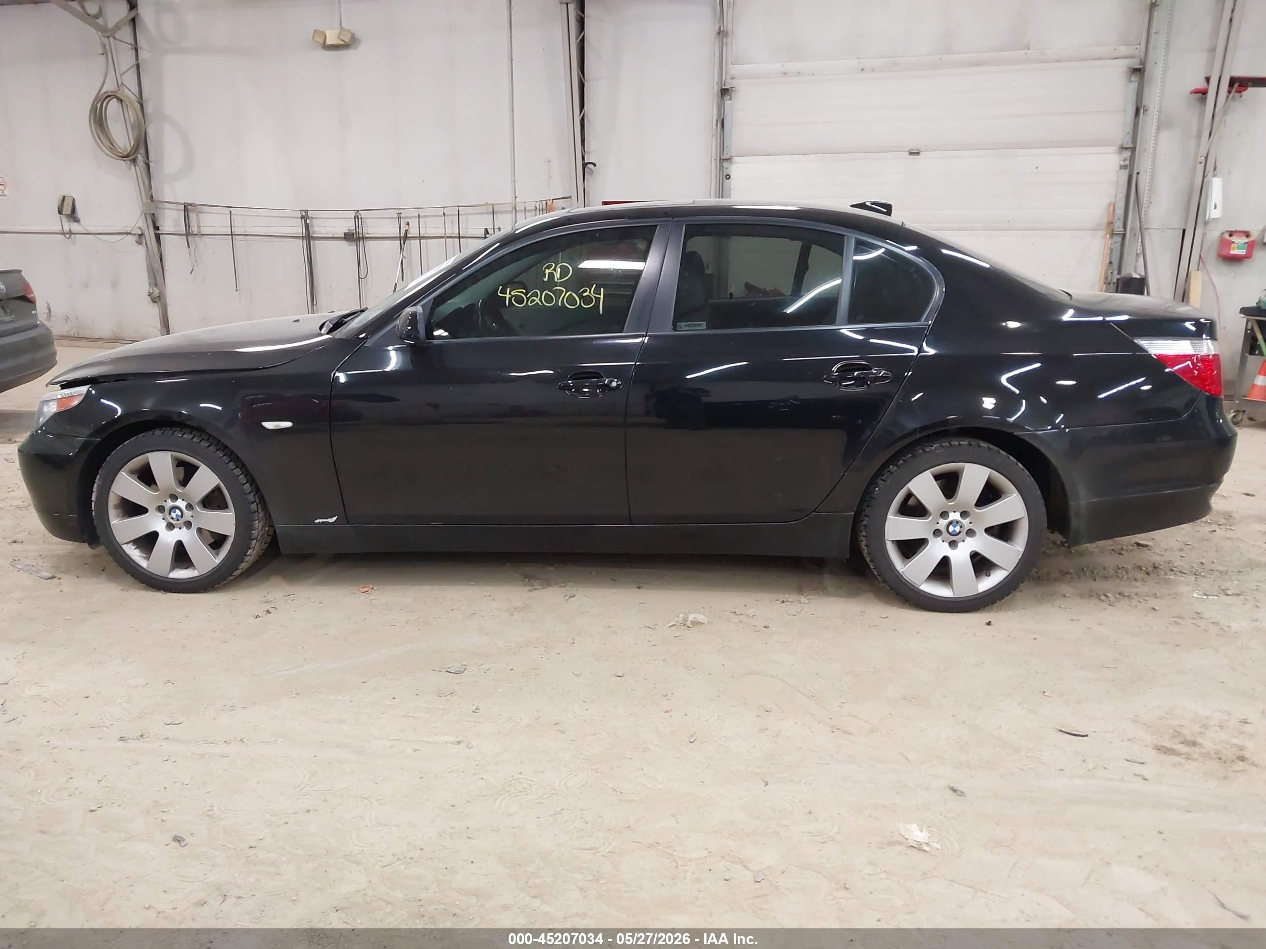2007 Bmw 530xi   Black vin: WBANF73557CU24591