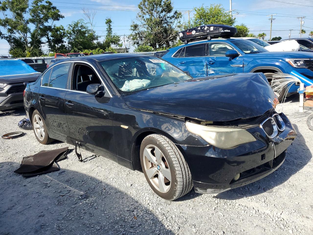 2007 Bmw 530 Xi Black vin: WBANF73557CY17569