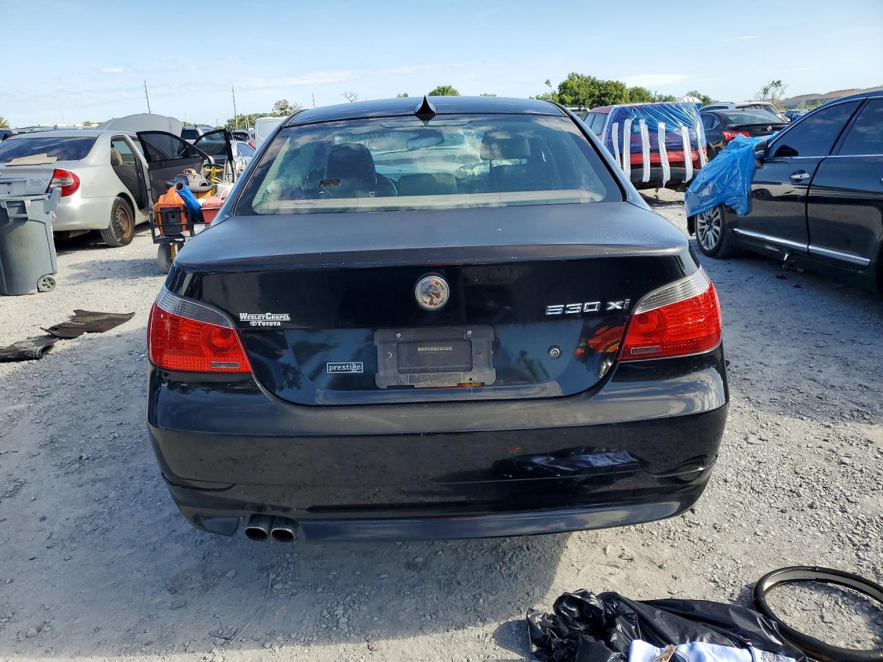 2007 Bmw 530 Xi Black vin: WBANF73557CY17569