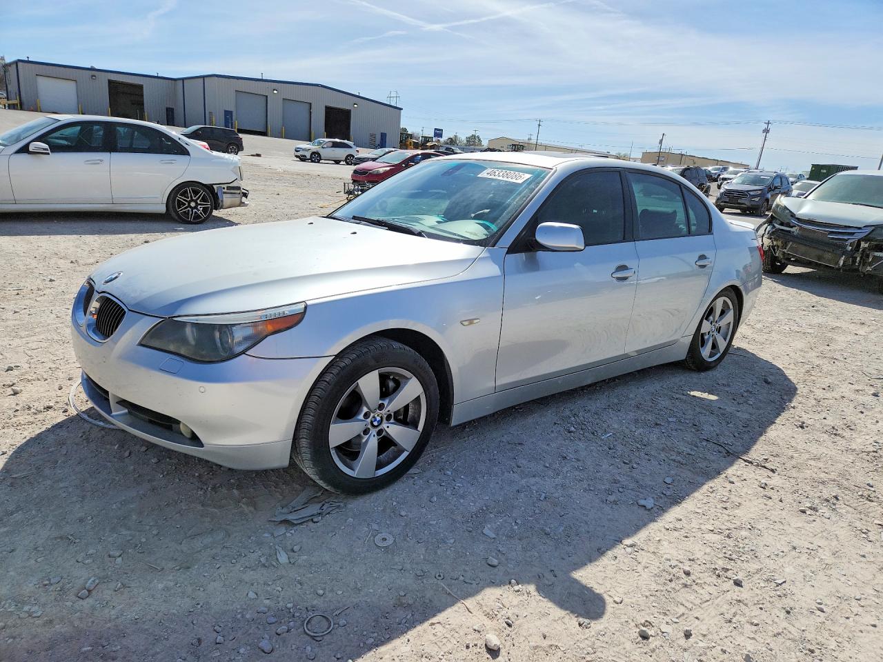 2007 Bmw 530 Xi Серебряный vin: WBANF73567CU21571