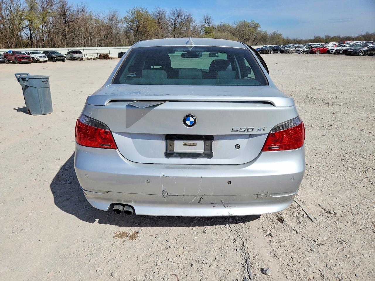 2007 Bmw 530 Xi Серебряный vin: WBANF73567CU21571