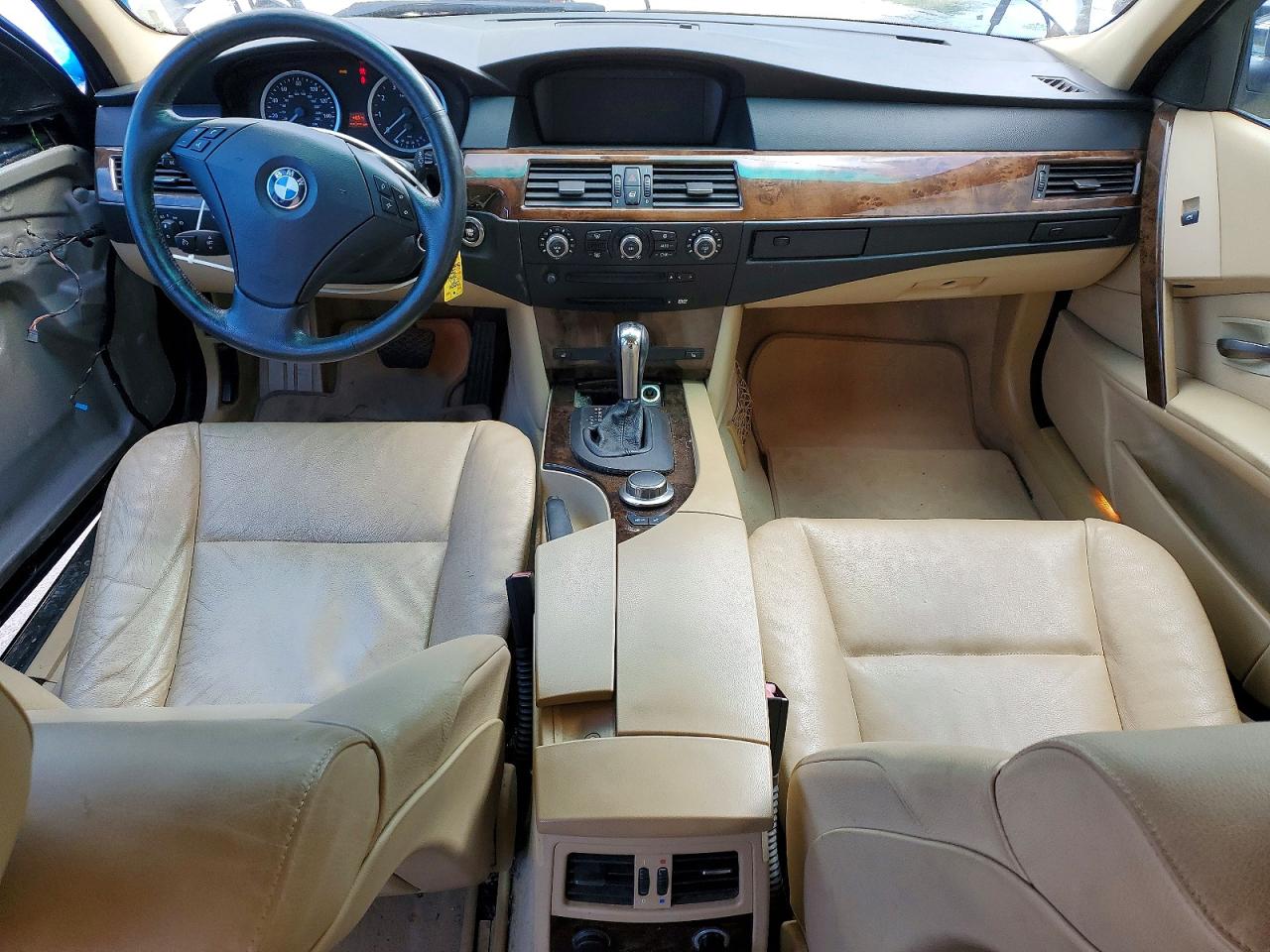 2007 Bmw 530 Xi Blue vin: WBANF73567CU26124