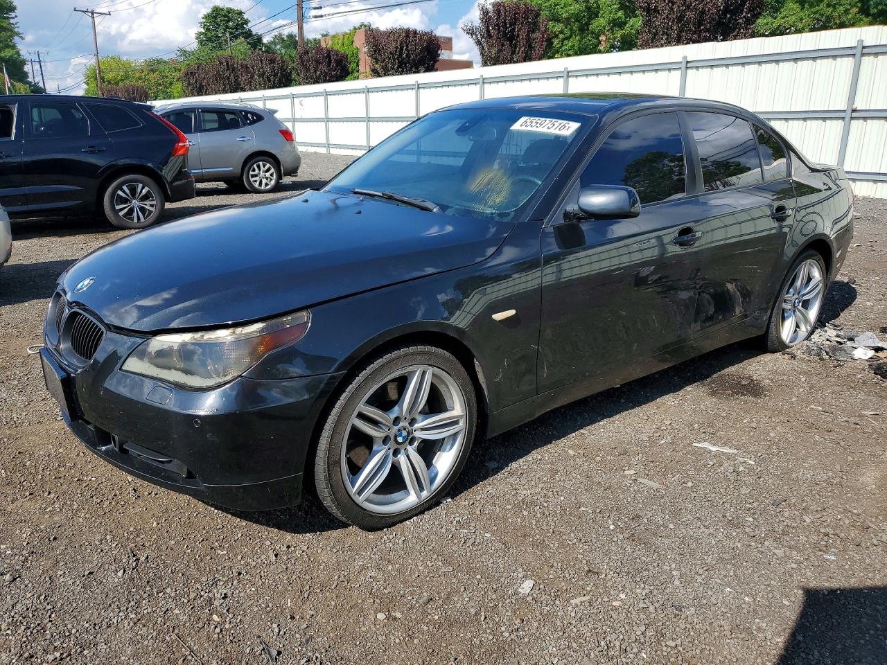 2007 Bmw 530 Xi Black vin: WBANF73587CU21863