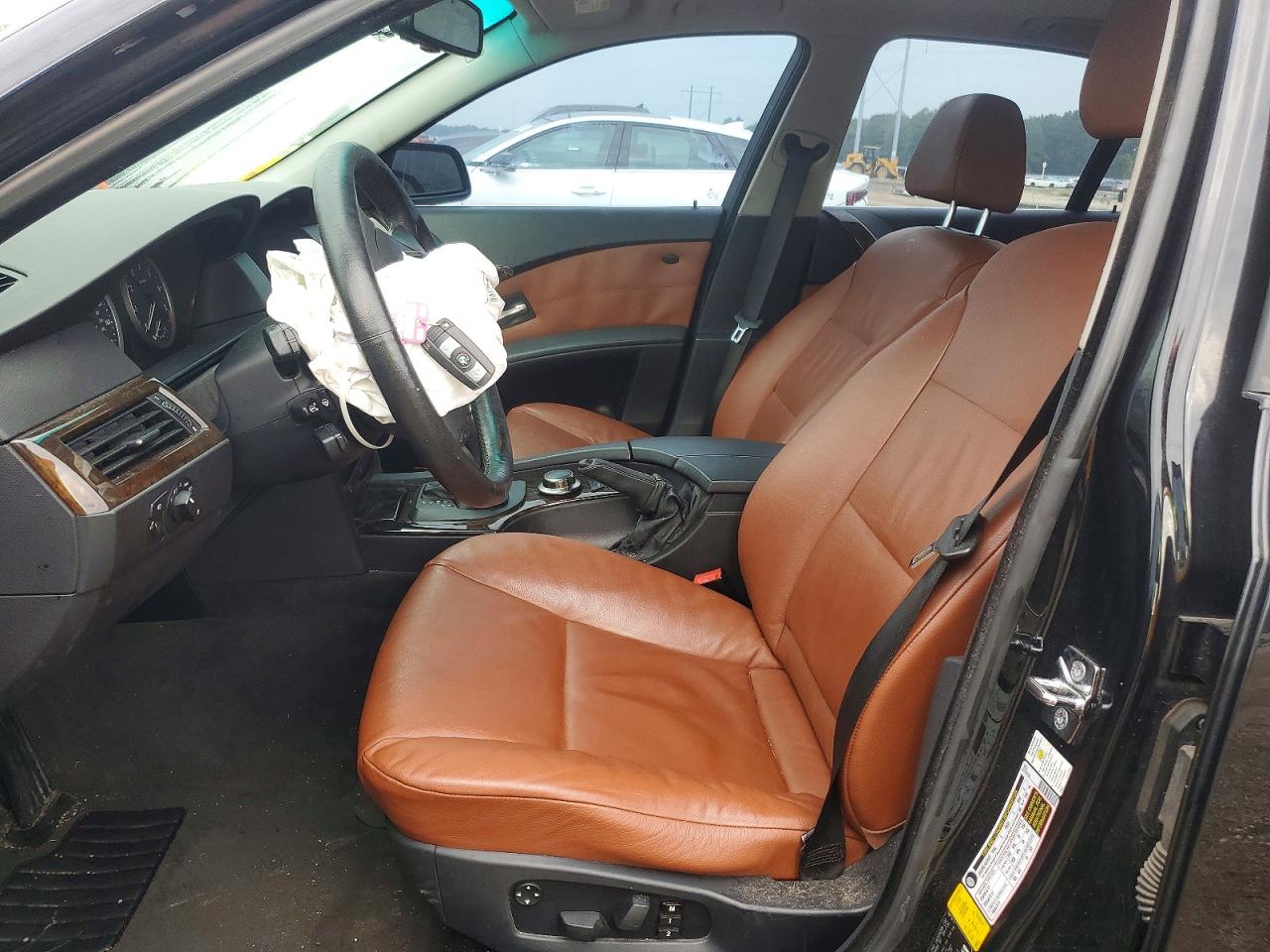 2007 Bmw 530 Xi Black vin: WBANF73587CU23614