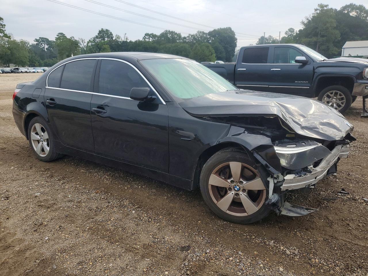 2007 Bmw 530 Xi Black vin: WBANF73587CU23614