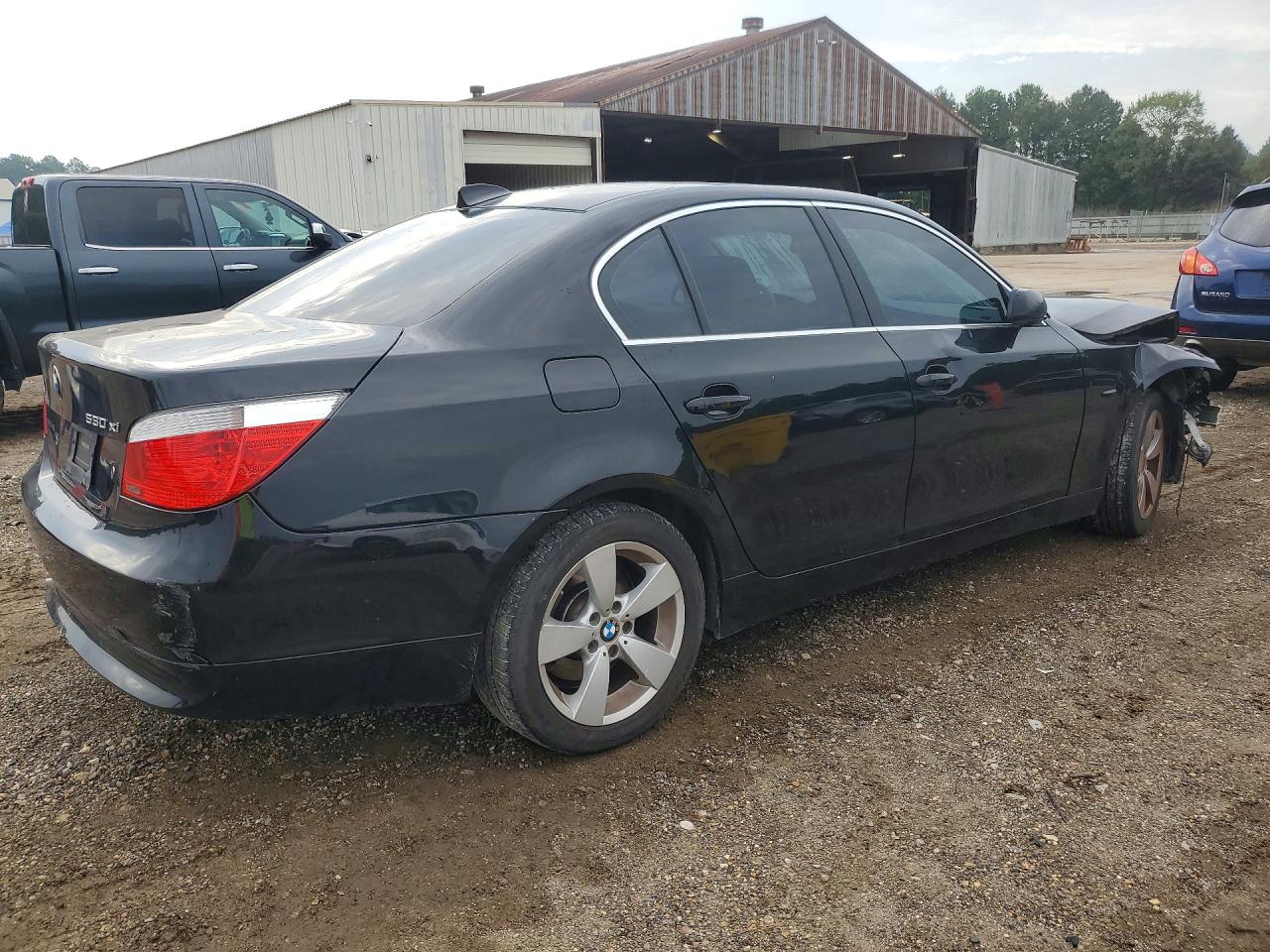 2007 Bmw 530 Xi Black vin: WBANF73587CU23614
