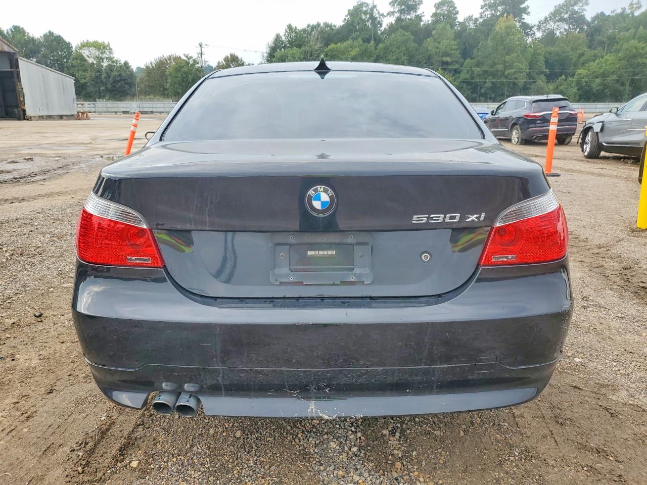 2007 Bmw 530 Xi Black vin: WBANF73587CU23614
