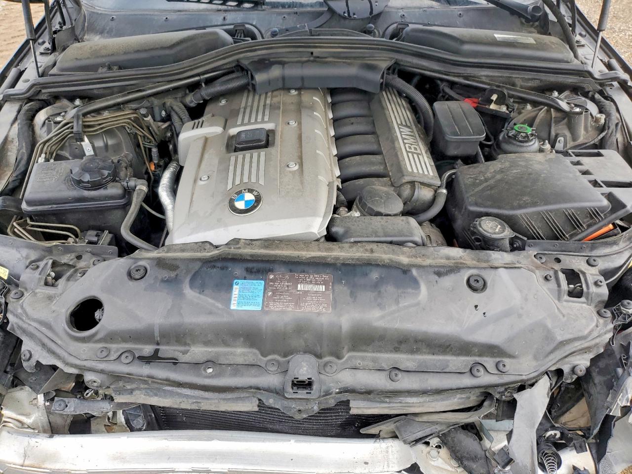 2007 Bmw 530 Xi Black vin: WBANF73587CU23614