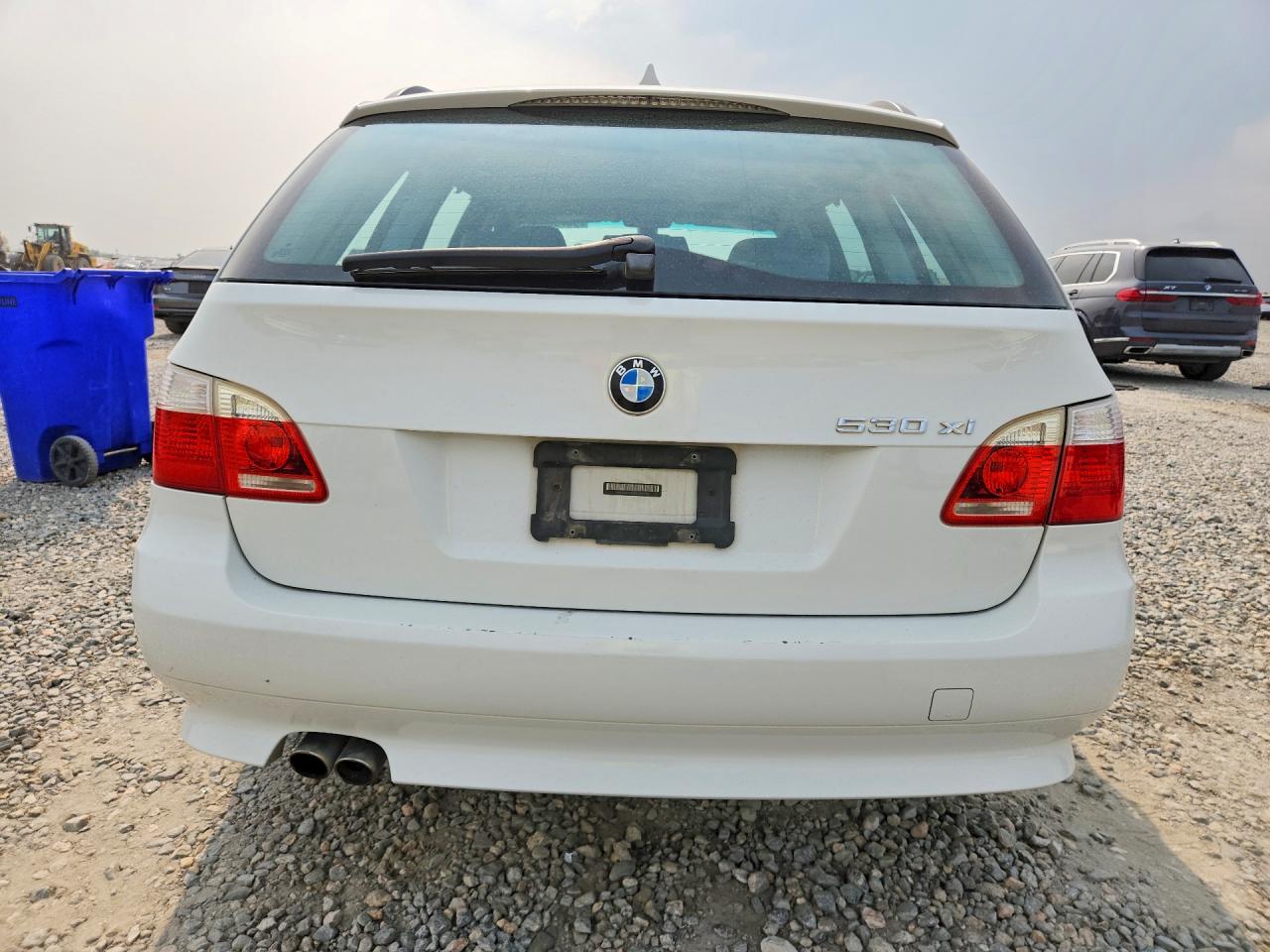 2006 Bmw 530 Xit White vin: WBANN73516CN01930