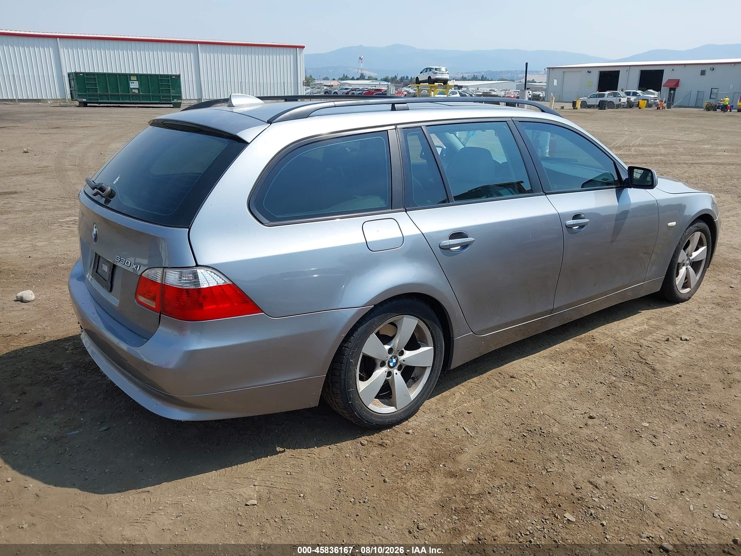 2006 Bmw 530xit   Pewter vin: WBANN73526CN02536