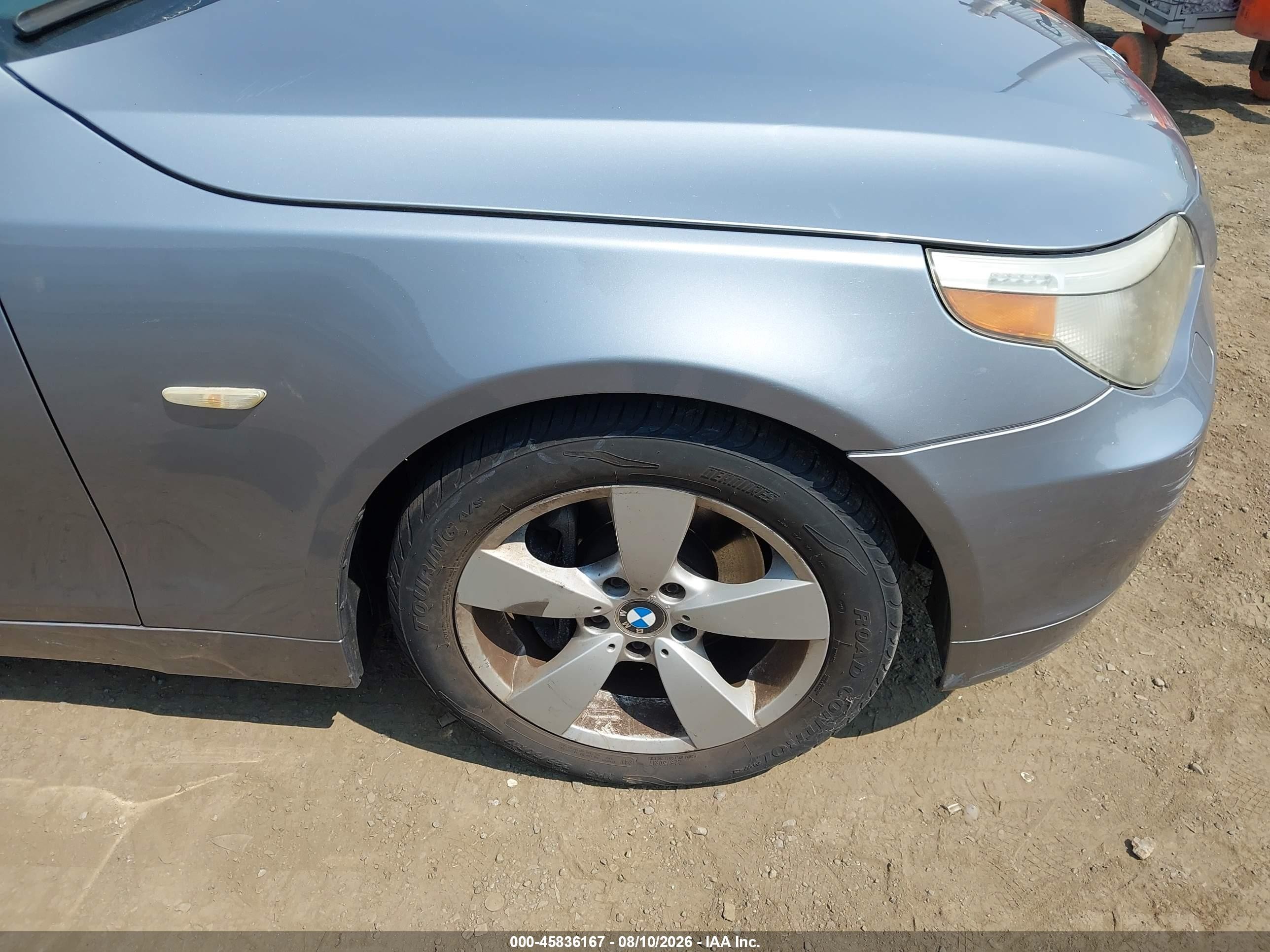 2006 Bmw 530xit   Pewter vin: WBANN73526CN02536