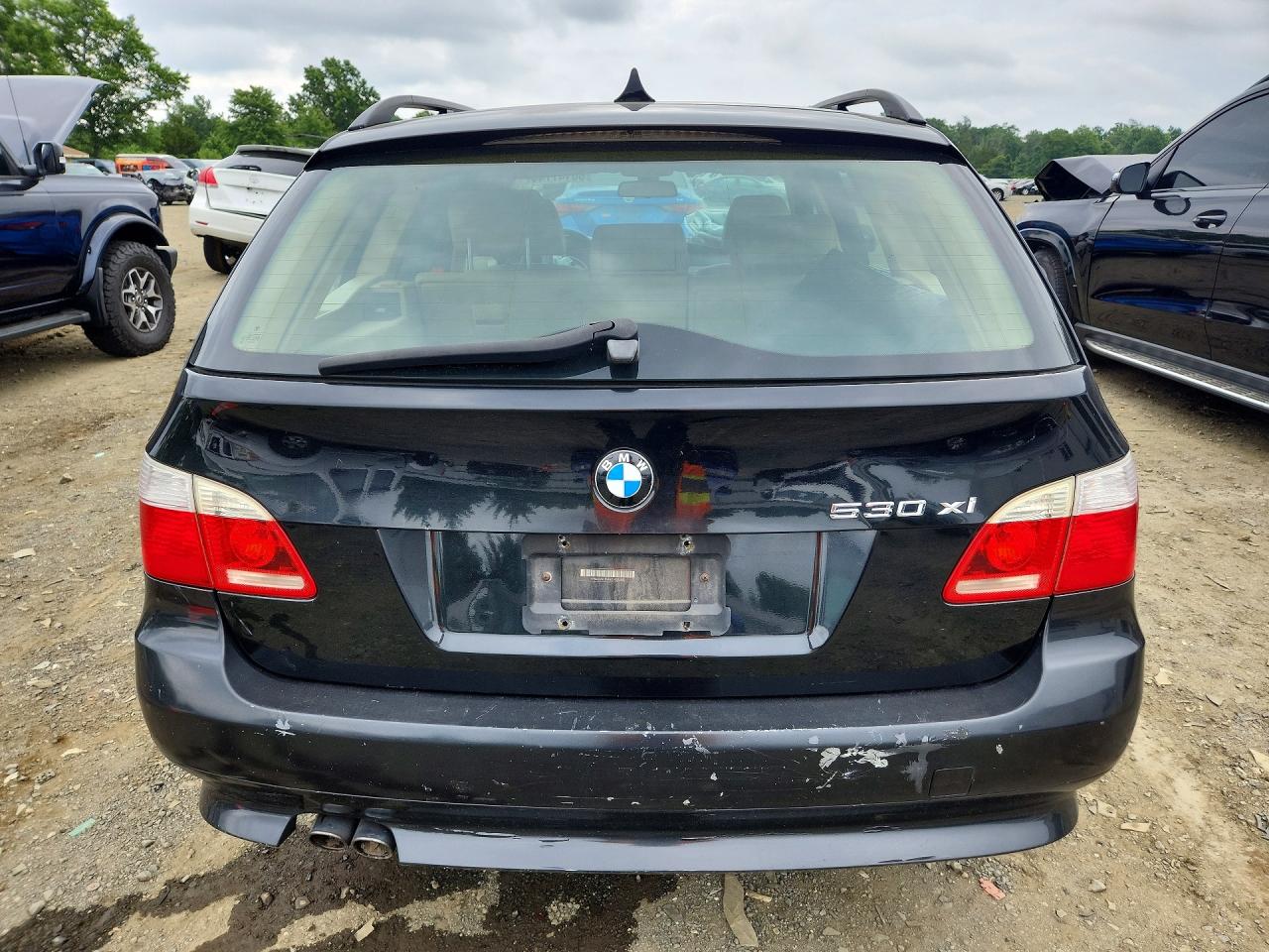 2006 Bmw 530 Xit Black vin: WBANN73536CN03680