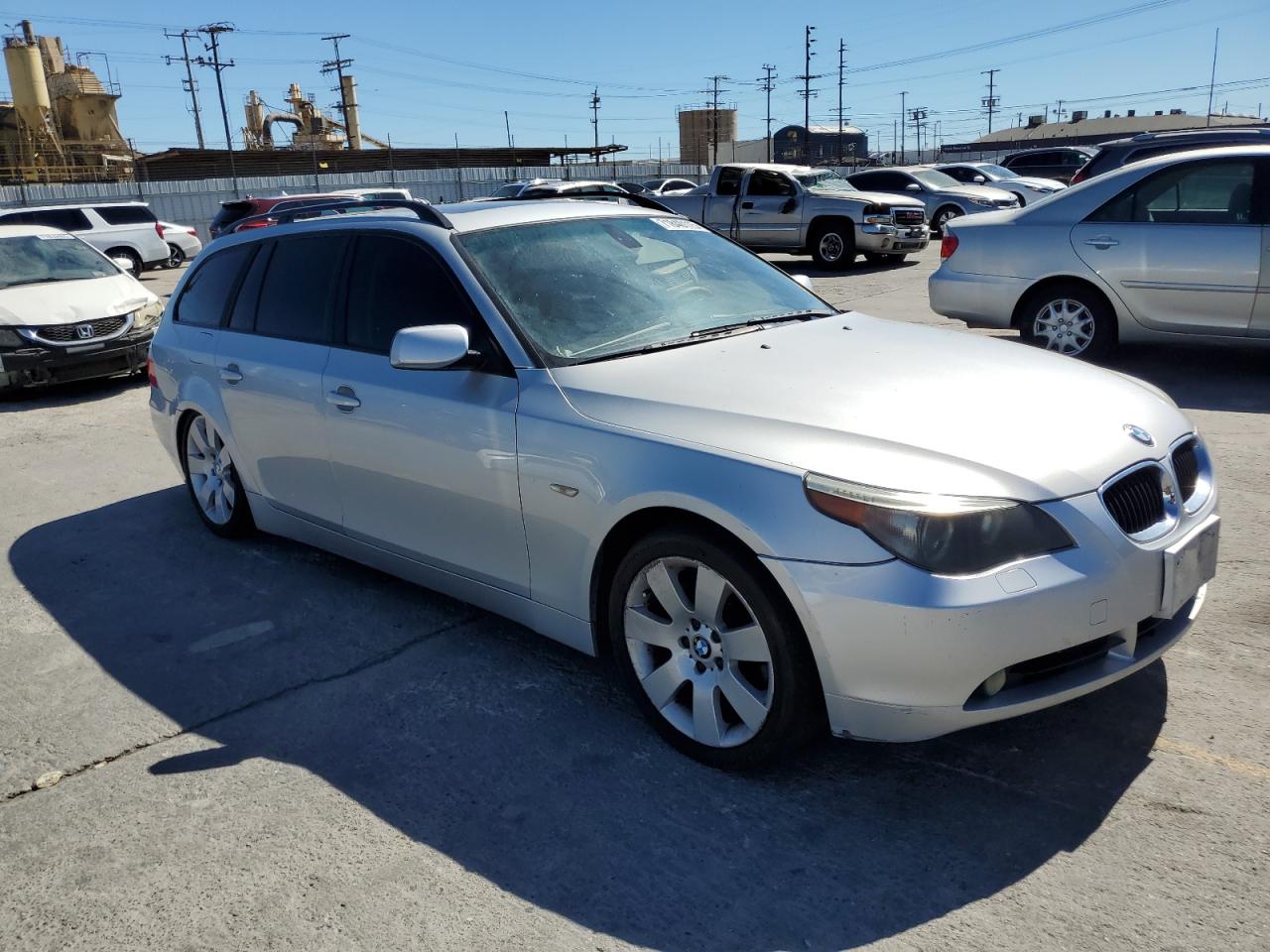 2006 Bmw 530 Xit Silver vin: WBANN73556CN02059