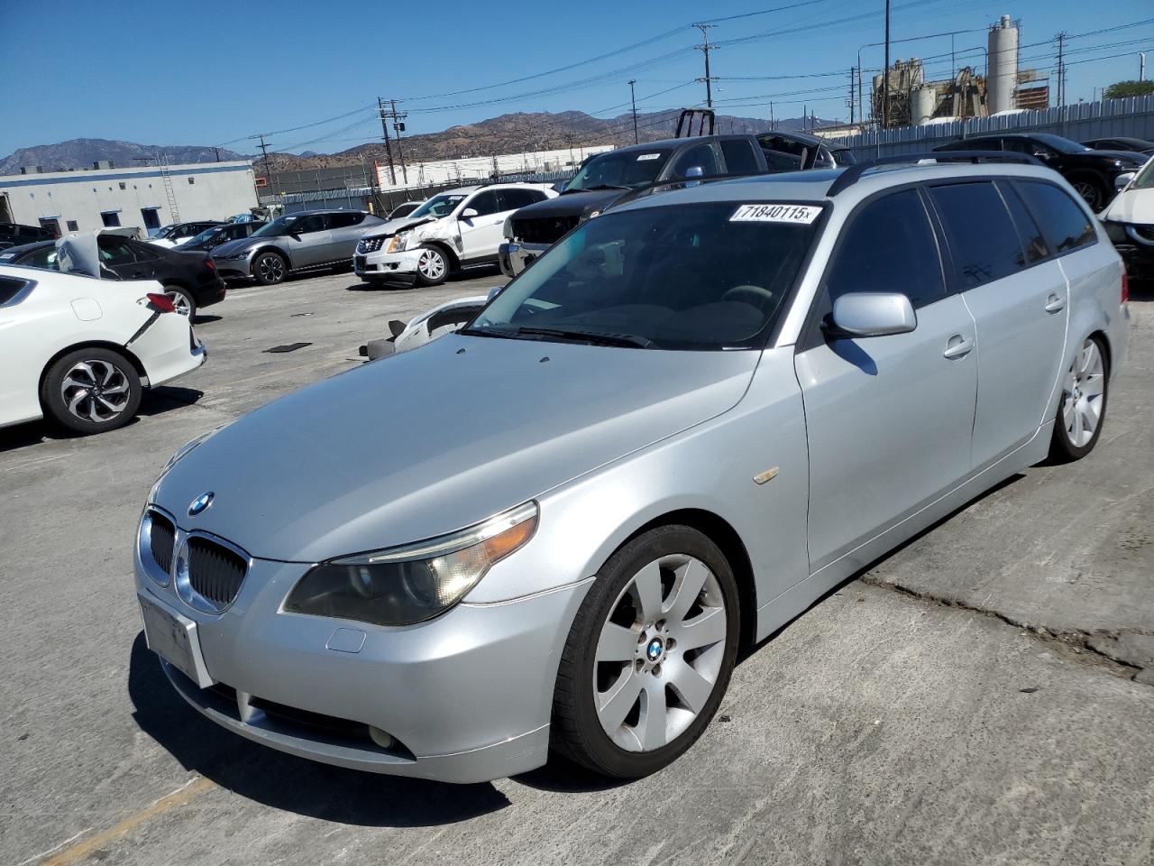 2006 Bmw 530 Xit Silver vin: WBANN73556CN02059
