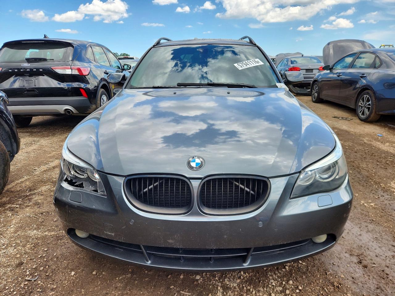 2006 Bmw 530 Xit Gray vin: WBANN73556CN02983