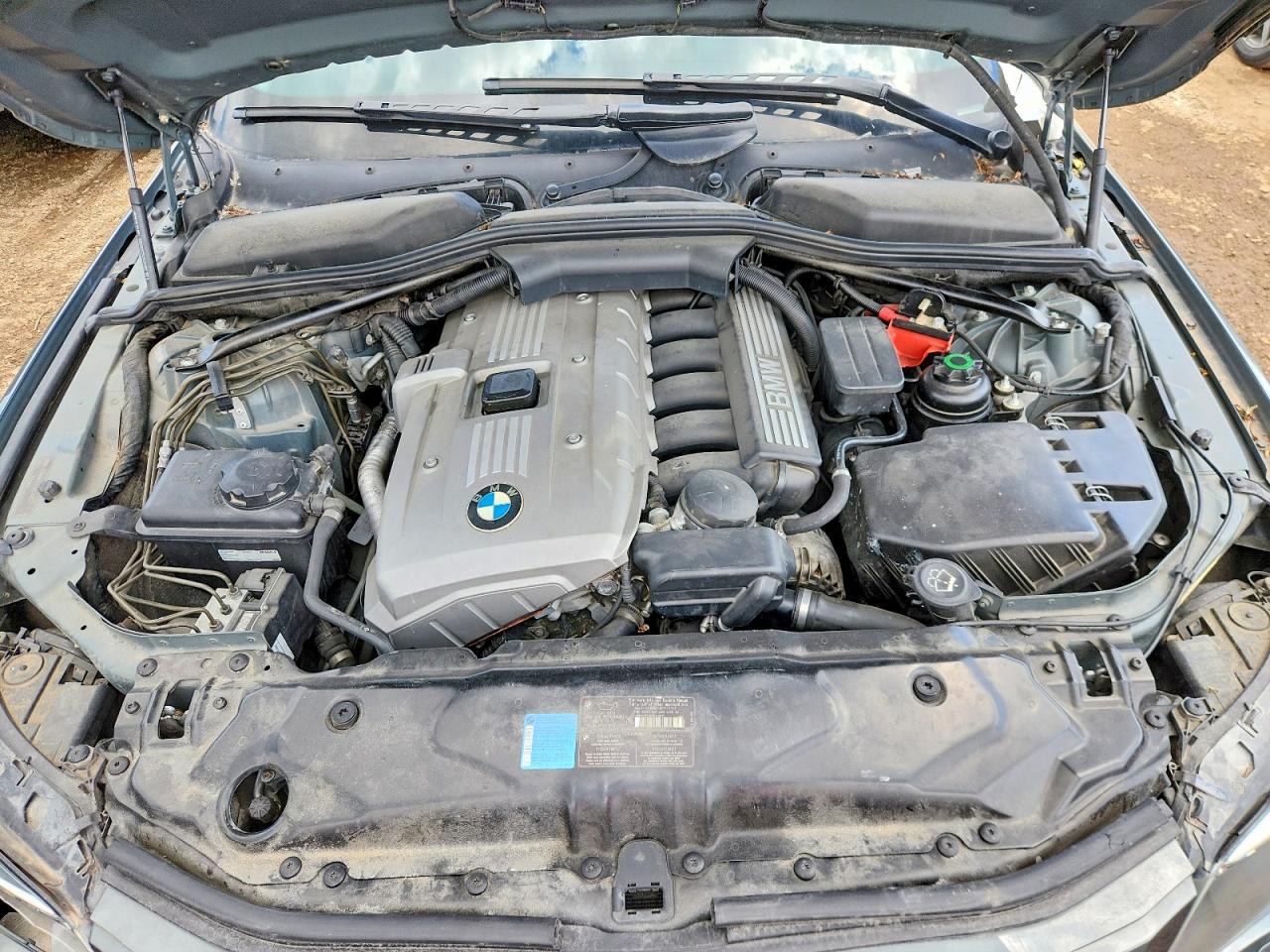 2006 Bmw 530 Xit Gray vin: WBANN73556CN02983