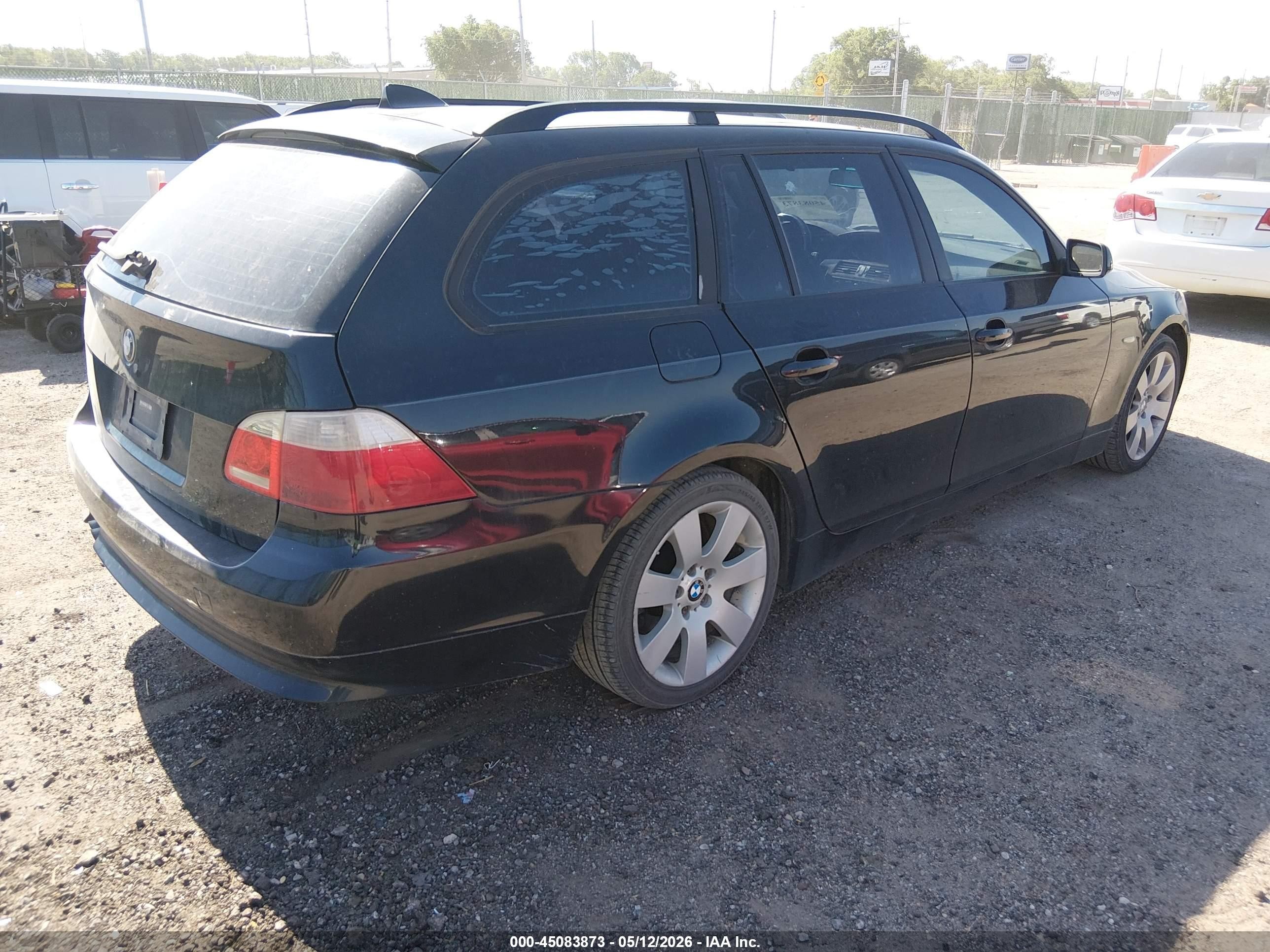 2007 Bmw 530xit   Black vin: WBANN73557CN04007