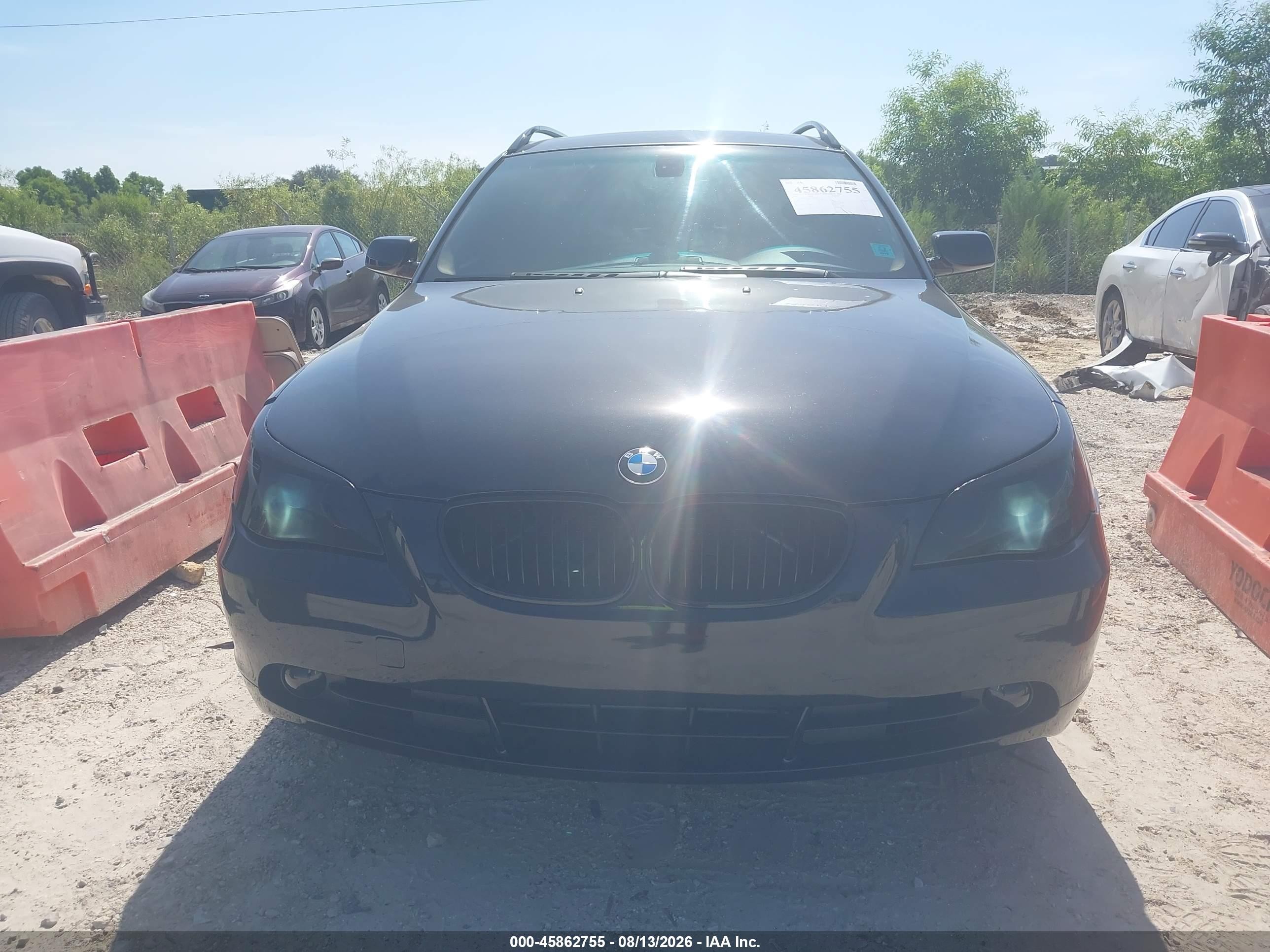 2007 Bmw 530xit Черный vin: WBANN73567CN04369