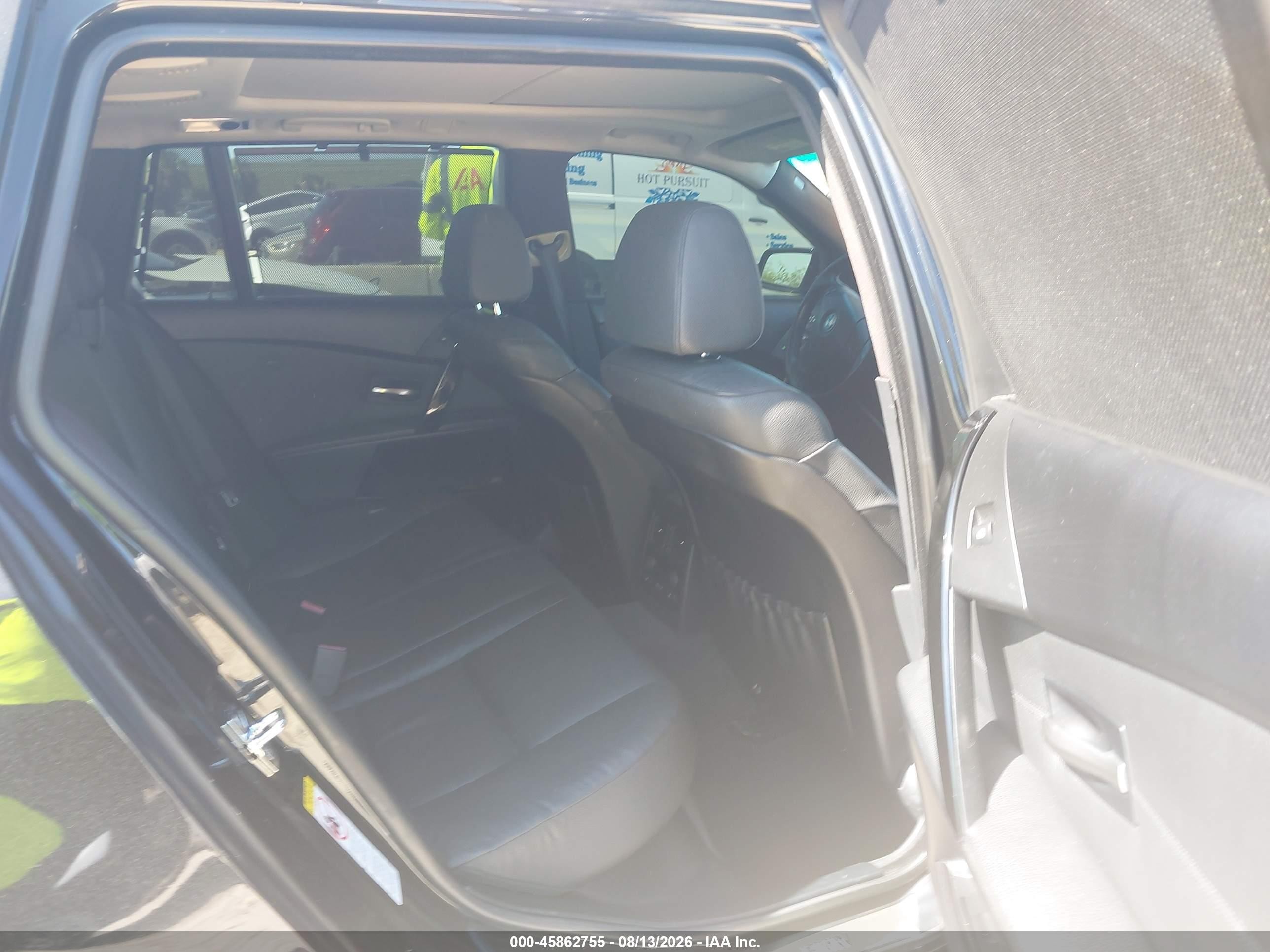 2007 Bmw 530xit Черный vin: WBANN73567CN04369