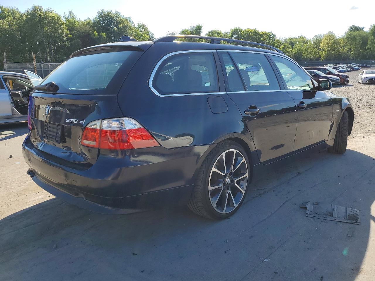 2006 Bmw 530 Xit Blue vin: WBANN73576CN01396