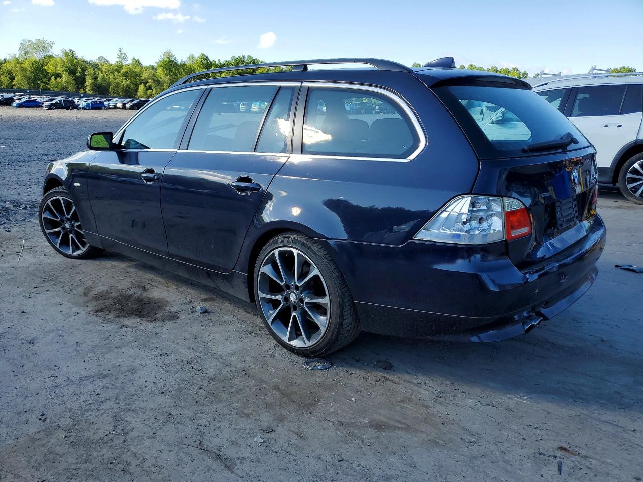 2006 Bmw 530 Xit Blue vin: WBANN73576CN01396