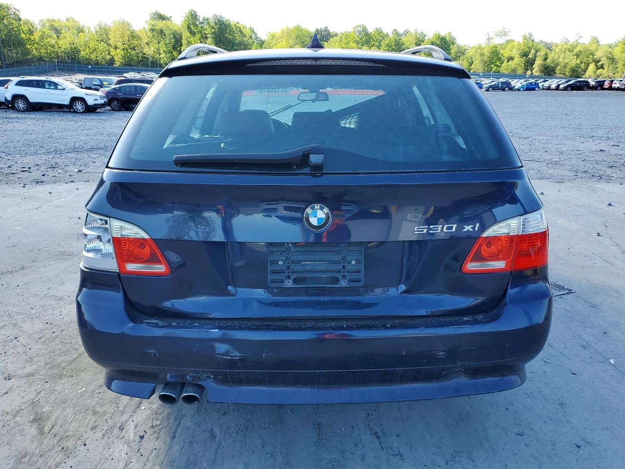 2006 Bmw 530 Xit Blue vin: WBANN73576CN01396