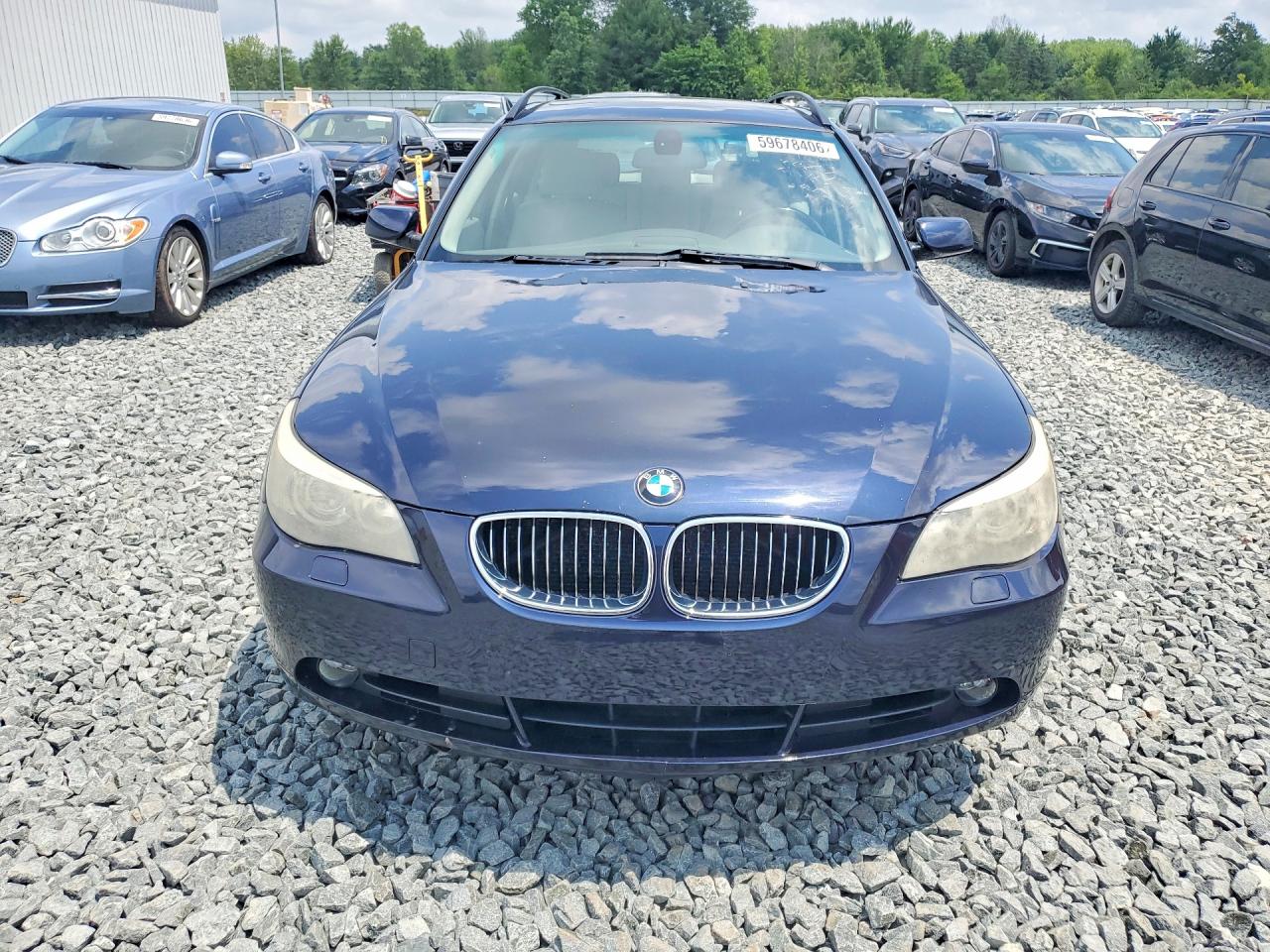 2006 Bmw 530 Xit Blue vin: WBANN73586CN02573