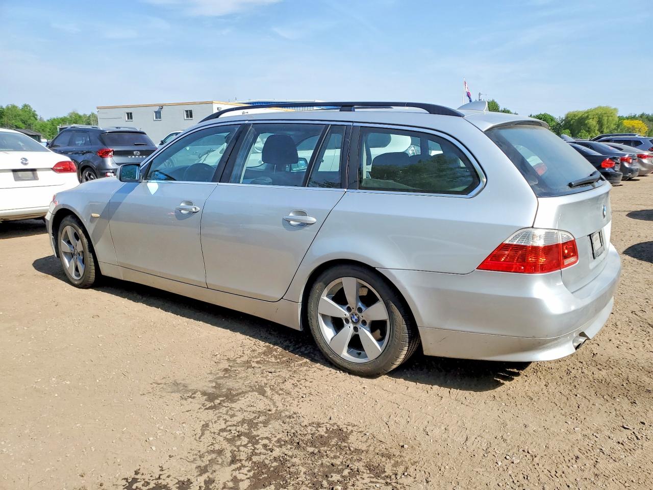 2006 Bmw 530 Xit Silver vin: WBANN735X6CN00002