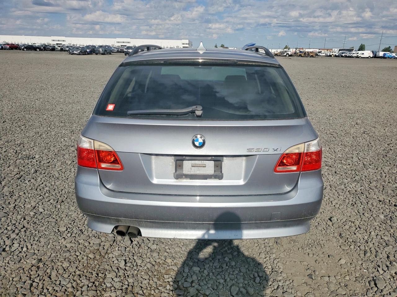 2007 Bmw 530 Xit Gray vin: WBANN735X7CN04794