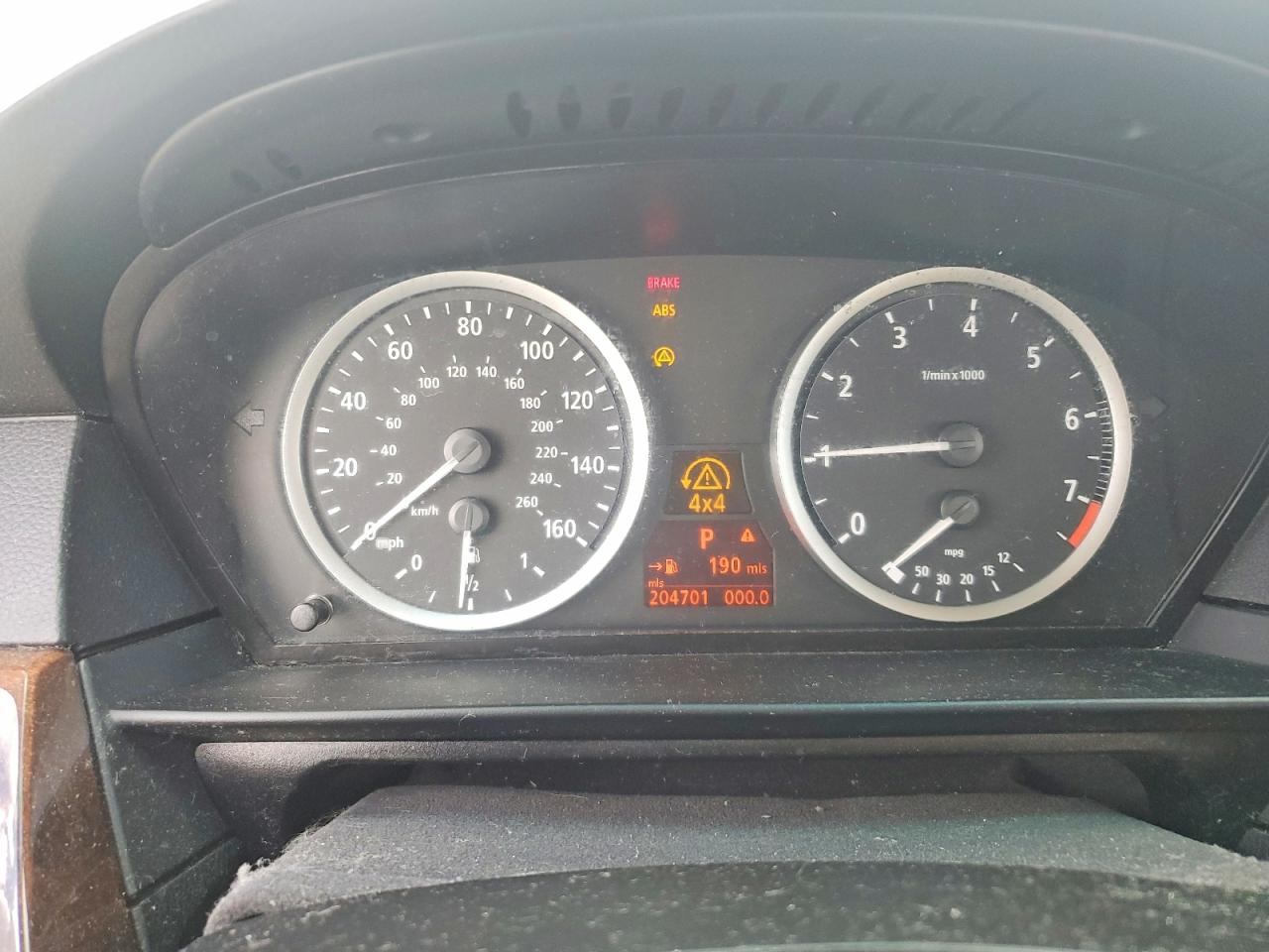2007 Bmw 530 Xit Gray vin: WBANN735X7CN04794