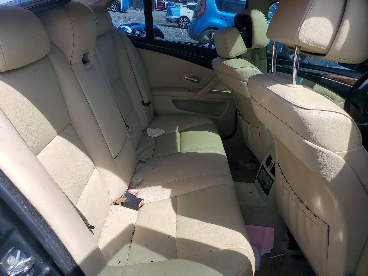 2008 Bmw 528 I Черный vin: WBANU53508C116188