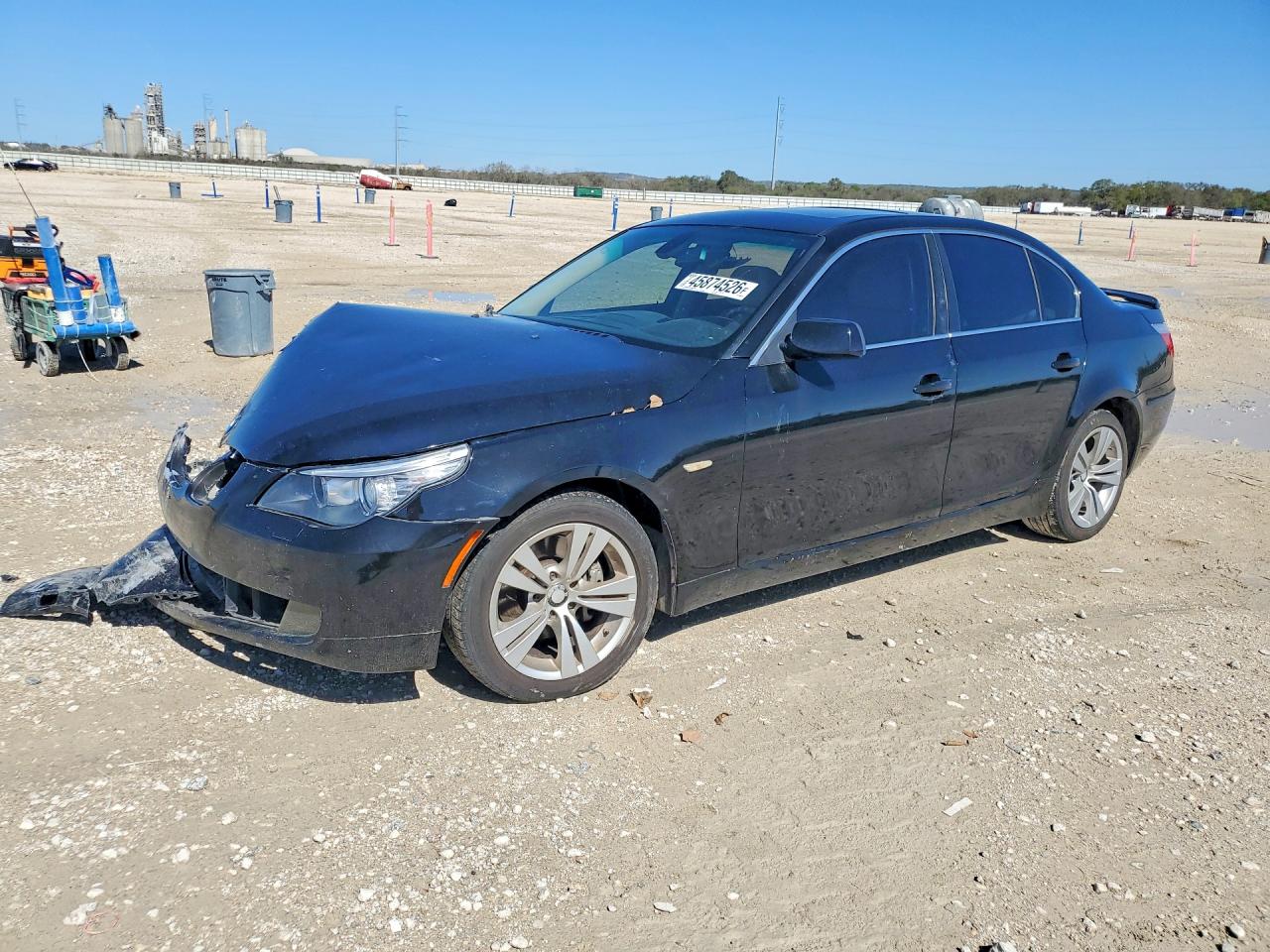 2009 Bmw 528 I Black vin: WBANU53509C122283