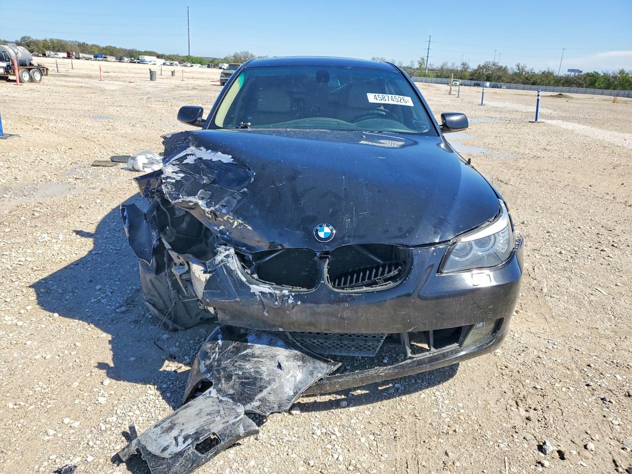 2009 Bmw 528 I Black vin: WBANU53509C122283