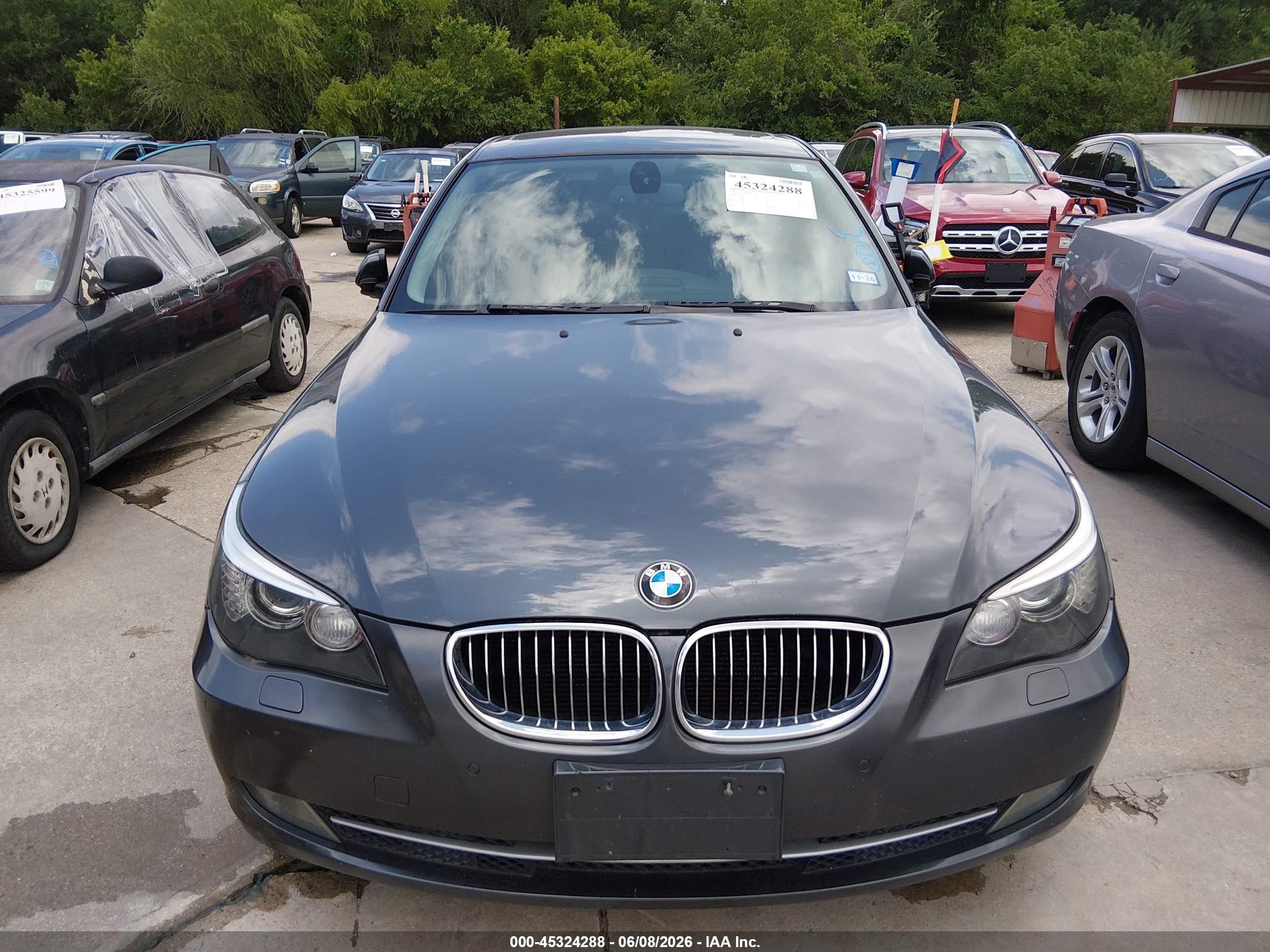 2008 Bmw 528i   Gray vin: WBANU53518C114448