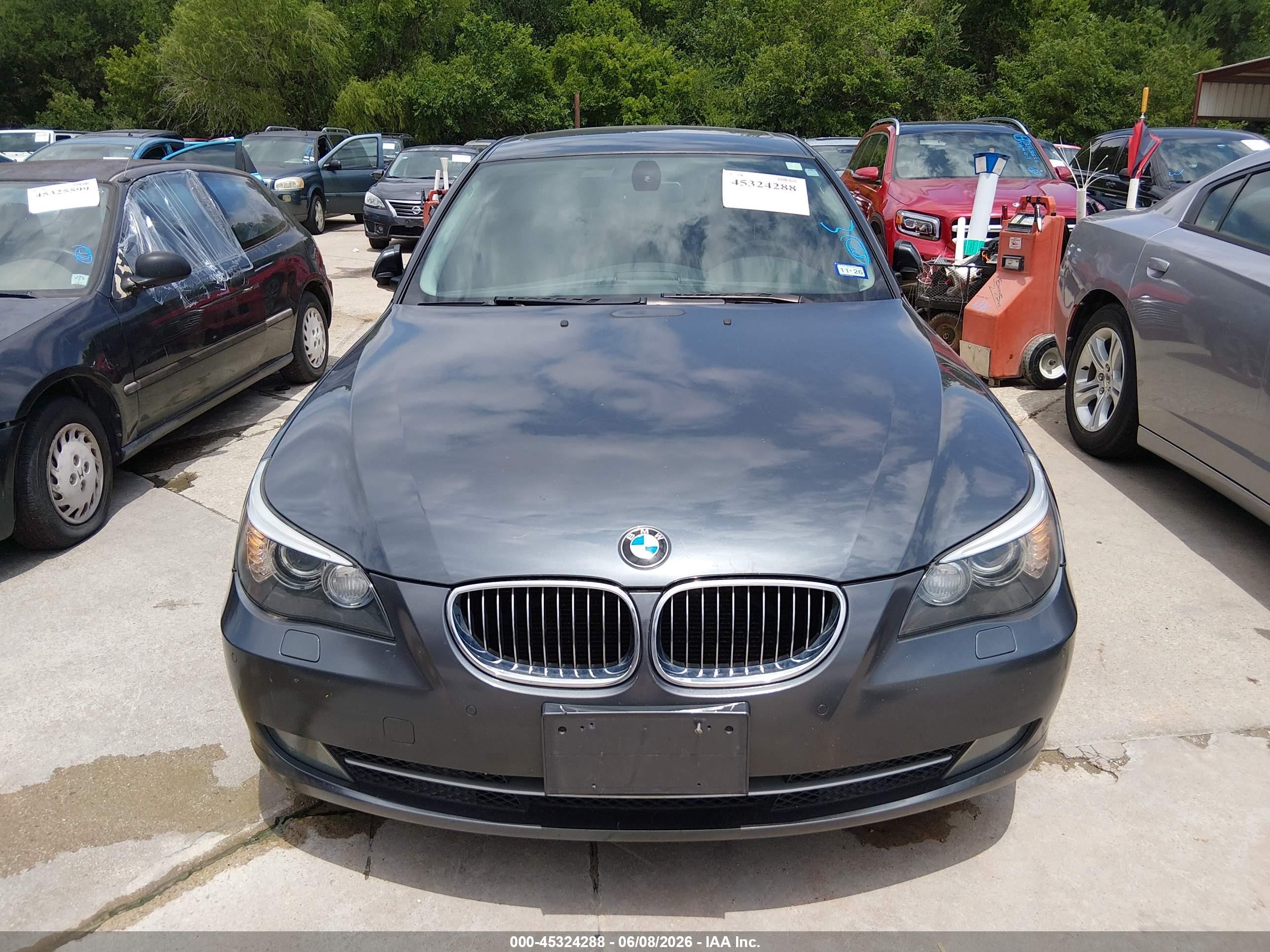 2008 Bmw 528i   Gray vin: WBANU53518C114448