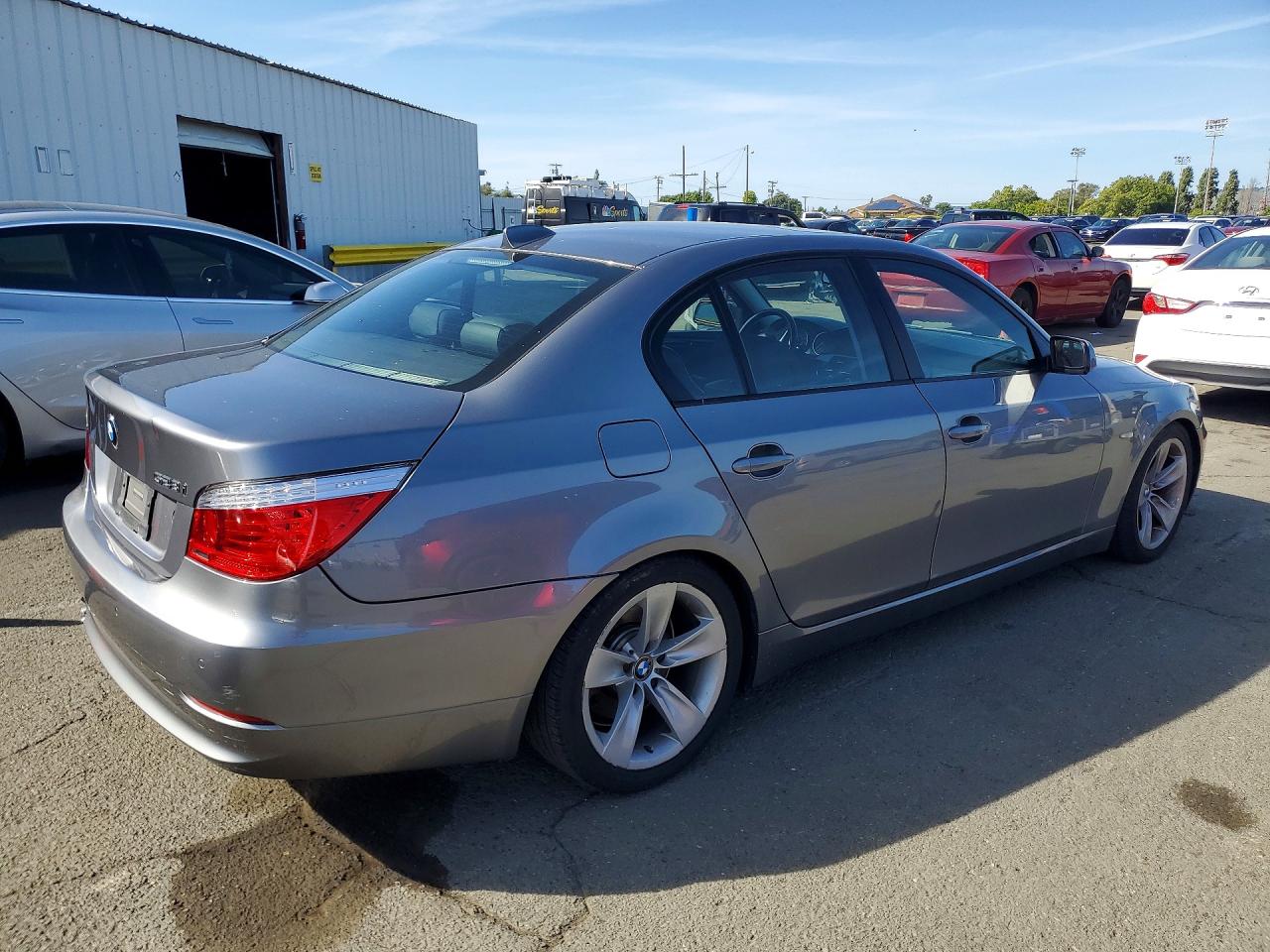 2008 Bmw 528 I Gray vin: WBANU53518CT06162