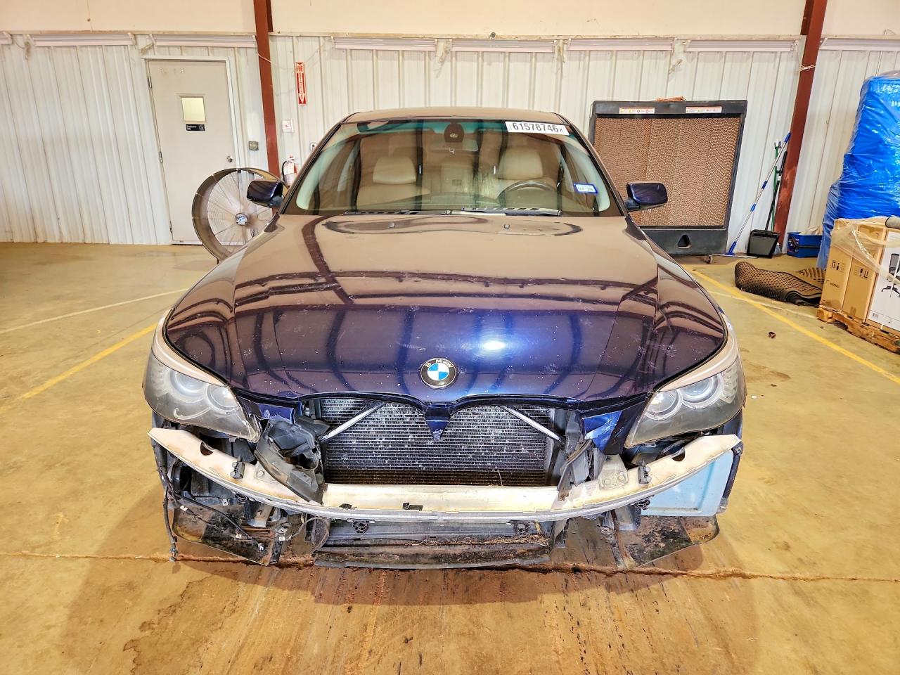 2008 Bmw 528 I Blue vin: WBANU53518CT10535