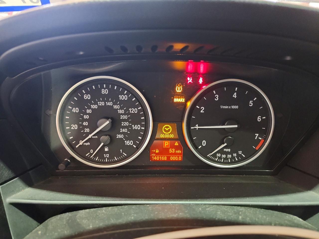 2008 Bmw 528 I Blue vin: WBANU53518CT10535