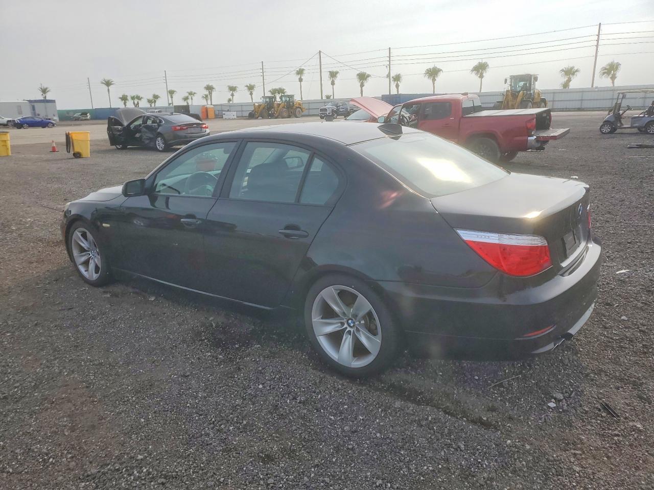 2008 Bmw 528 I Black vin: WBANU53518CT17467