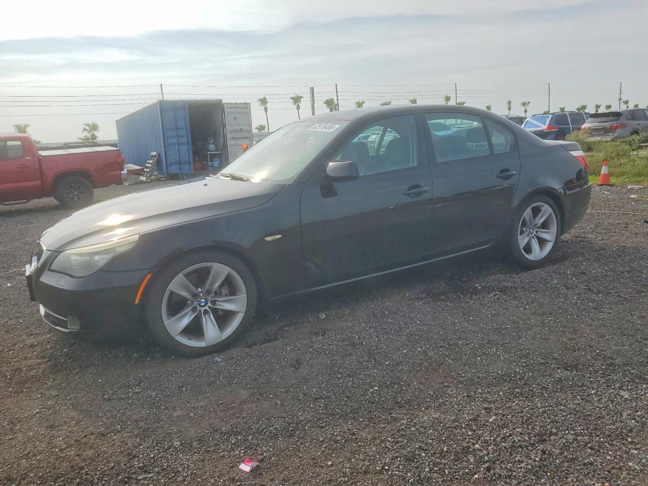 2008 Bmw 528 I Black vin: WBANU53518CT17467