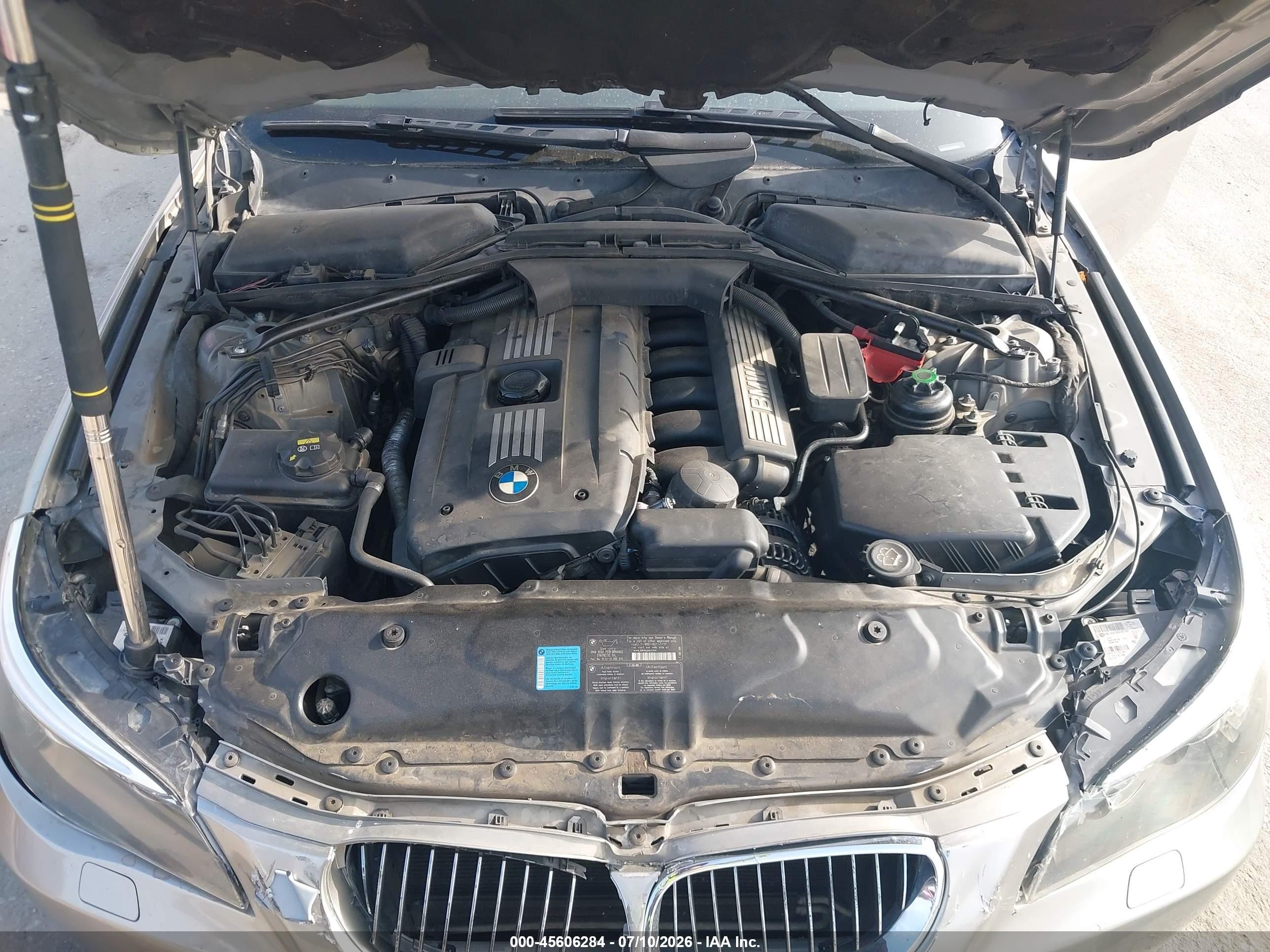 2008 Bmw 528i   Champagne vin: WBANU53538CT05417